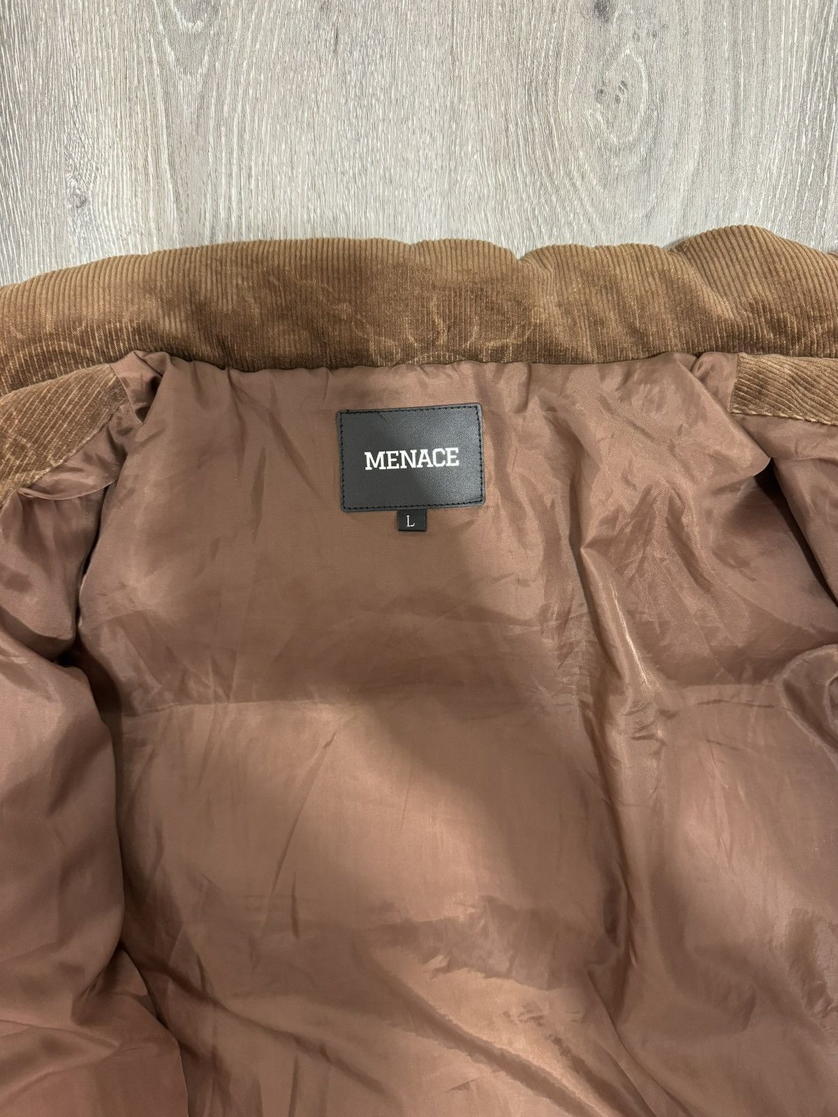 Menace Menace Corduroy Zip-Up Jacket Size US L / EU 52-54 / 3 - 3 Thumbnail
