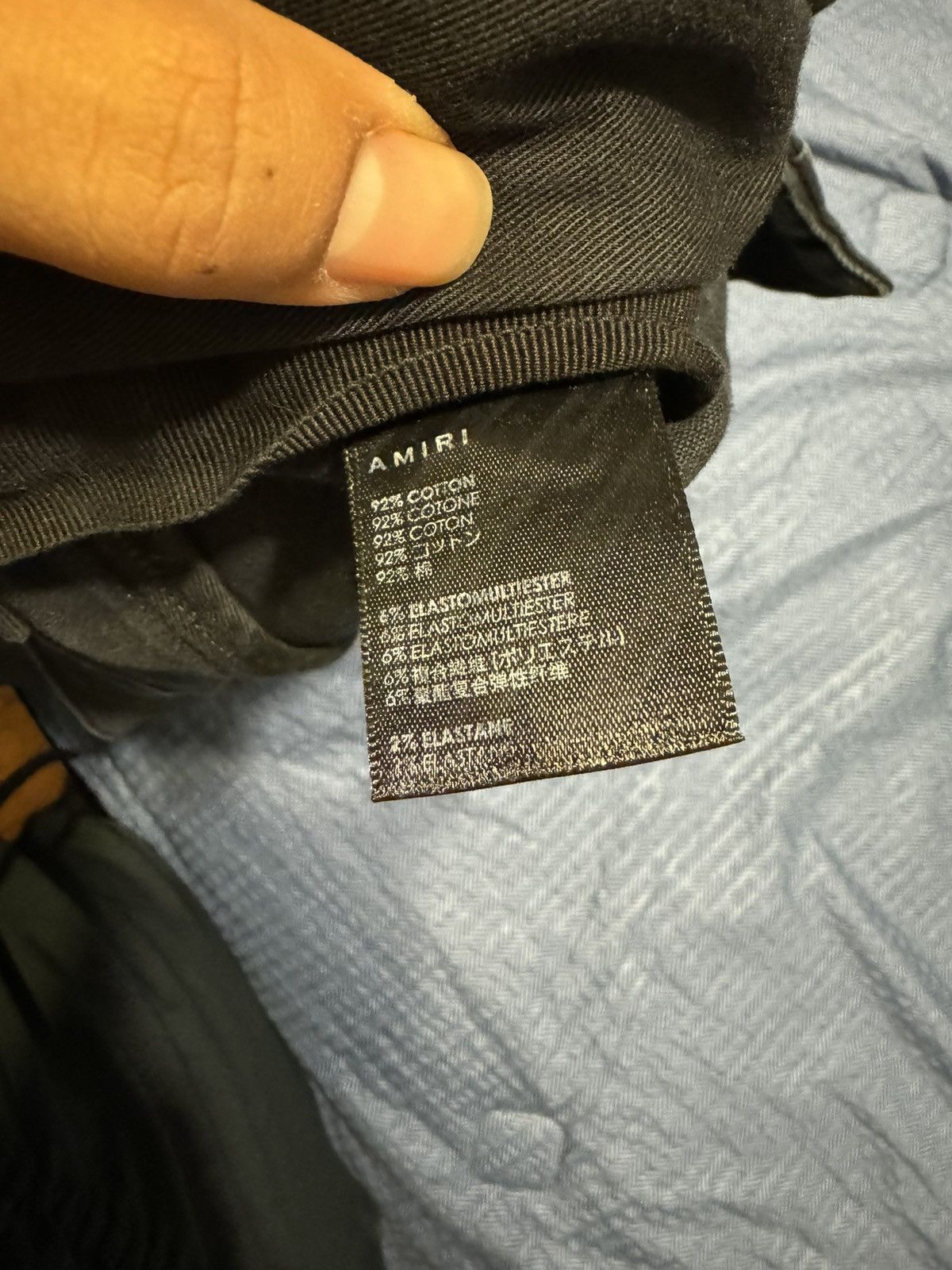 Amiri Amiri black jeans Size US 32 / EU 48 - 6 Thumbnail