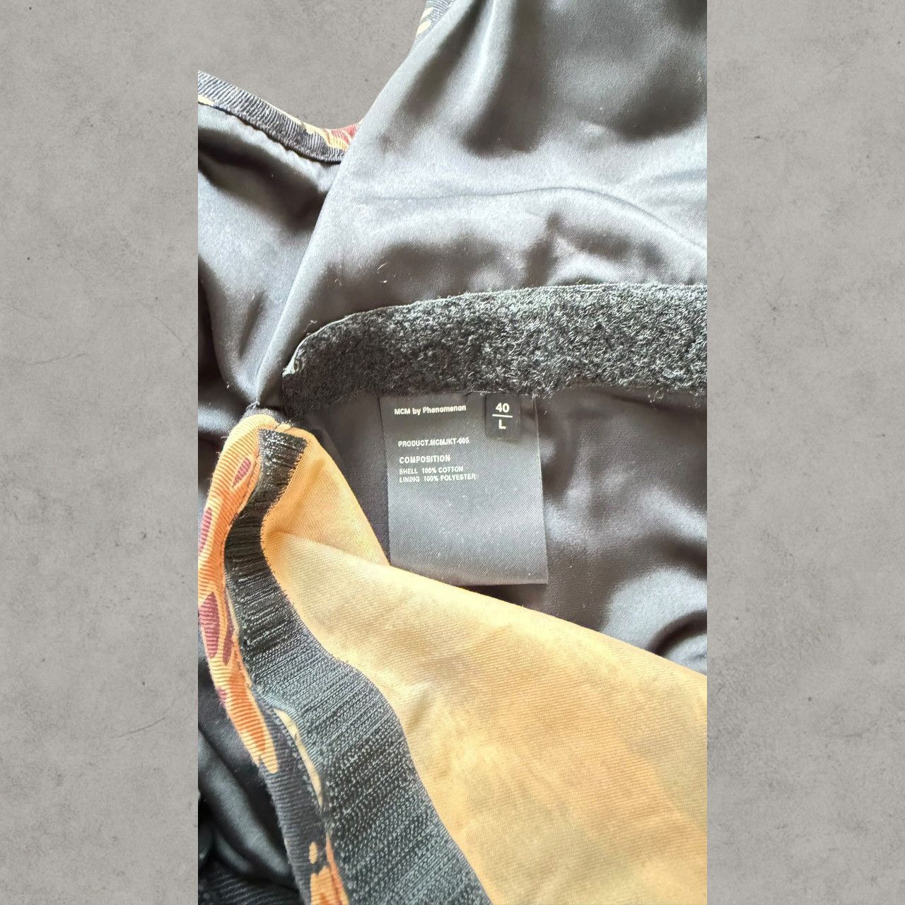MCM MCM x Phenomenon Orange Black Tactical Camo Vest Sz L Size US L / EU 52-54 / 3 - 6 Thumbnail