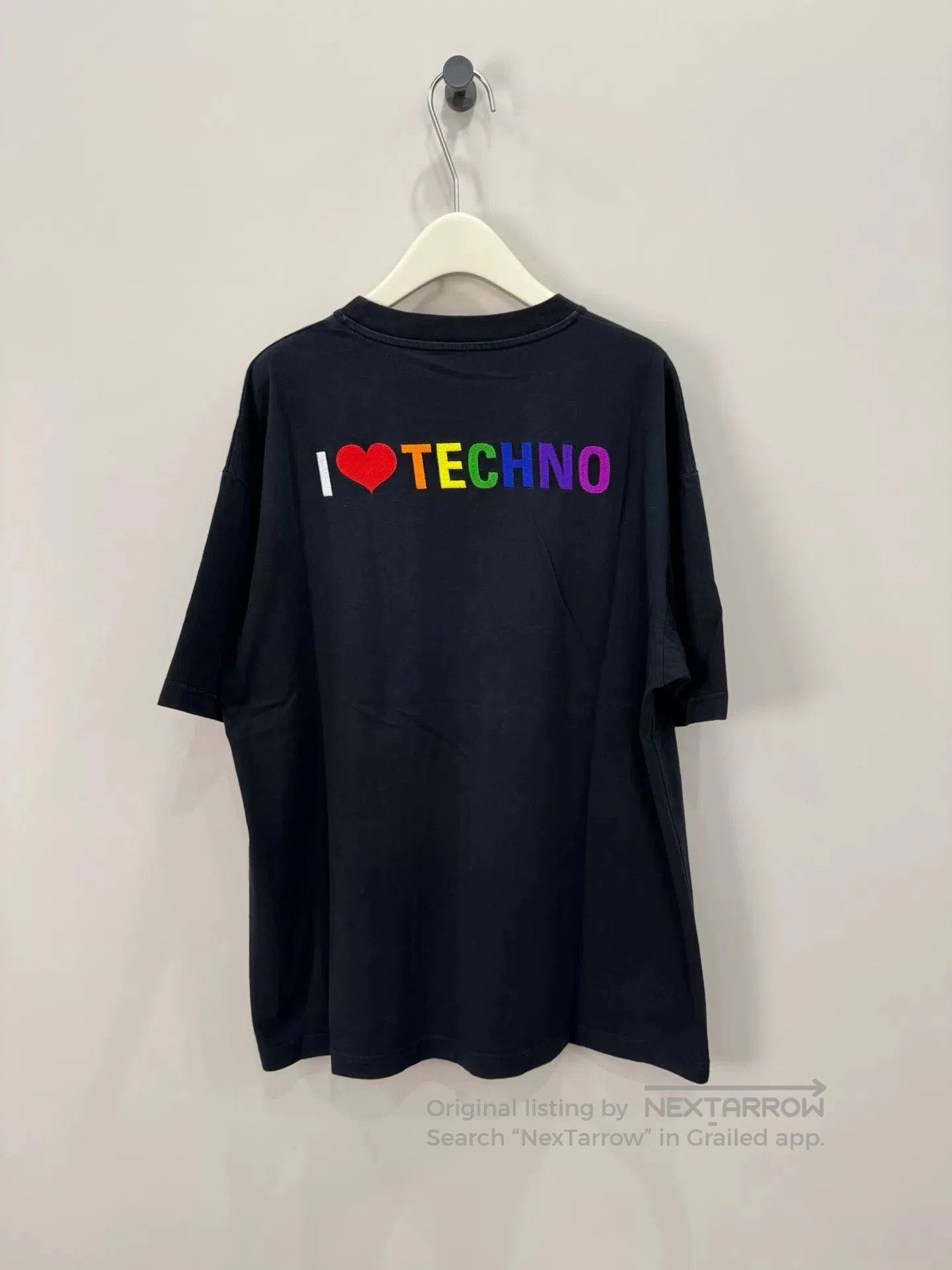 Balenciaga balenciaga short sleeve t-shirt with embroidery. Size US S / EU 44-46 / 1 - 2 Thumbnail