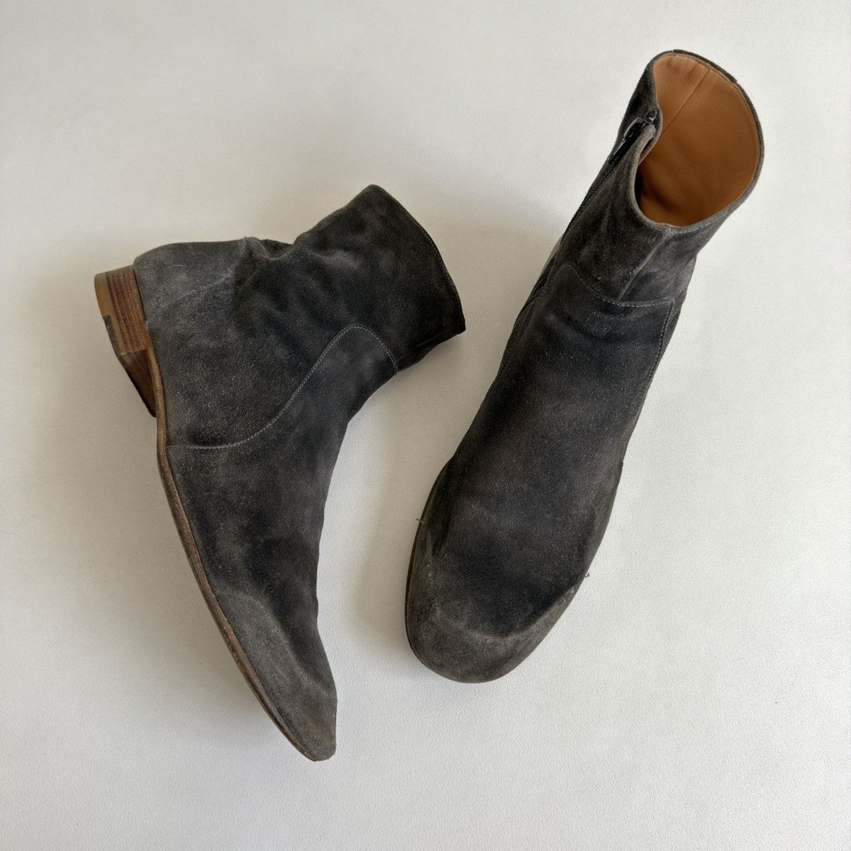 Maison Margiela S/S 08 ‘Deconstructed’ Suede Boots Size US 10 / EU 43 - 23 Thumbnail