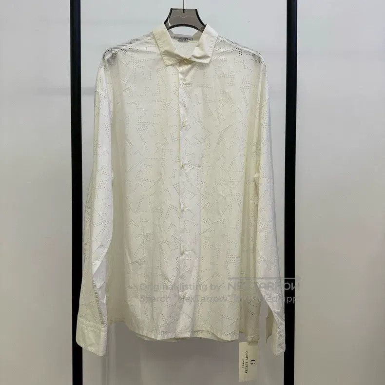 Hermes Hermes size 41 Lace Shirt Jacket Size L / US 10 / IT 46 - 1 Thumbnail