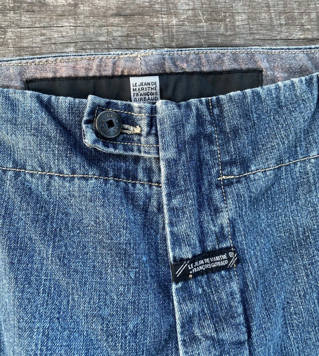 Marithe + Francois Girbaud Vintage Marithe Francois Girbaud Jeans Blue Baggy Pants Size US 36 / EU 52 - 6 Thumbnail