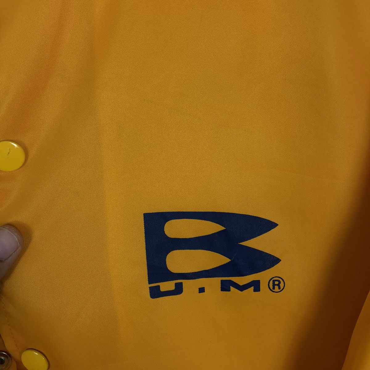 Japanese Brand 🔥90’s Rare Vintage BUM Equipment Work Jacket Big Logo Size US L / EU 52-54 / 3 - 14 Thumbnail