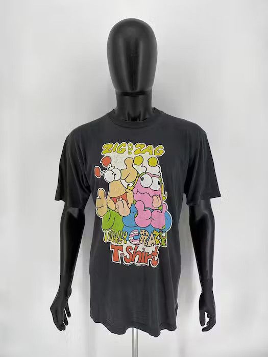 Vintage Vintage 1993 Zig And Zag Totally Crazy T-Shirt Size US L / EU 52-54 / 3 - 6 Thumbnail