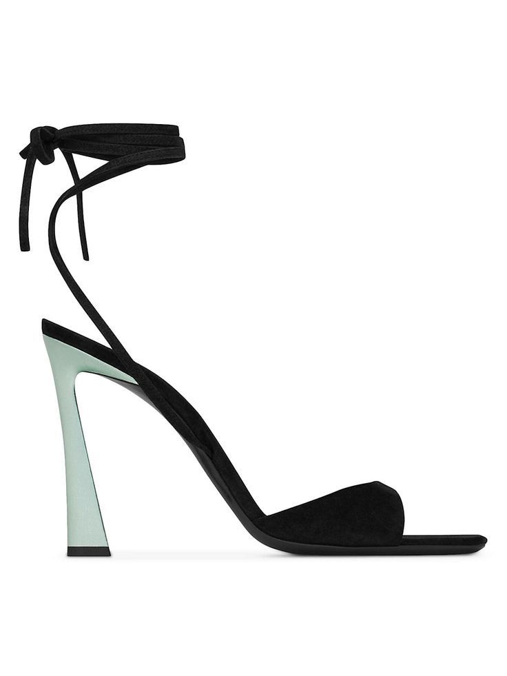 Saint Laurent Paris o1bcso1str1124 Paz Sandals in Black Size US 6 / IT 36 - 1 Preview