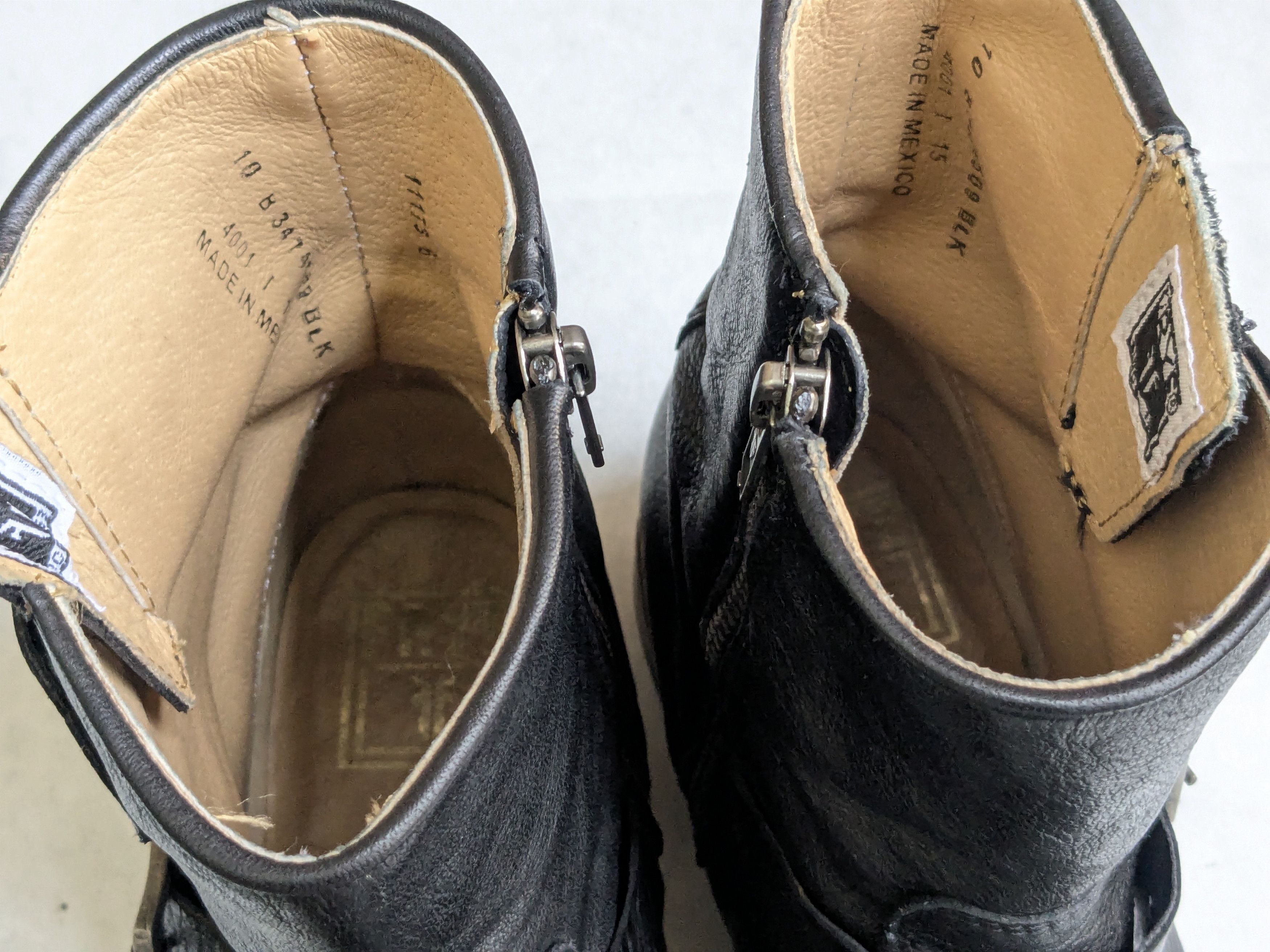 Frye Frye Engineer Boots Black Leather 8.5 Motorcycle Biker Size US 8.5 / EU 41-42 - 4 Thumbnail