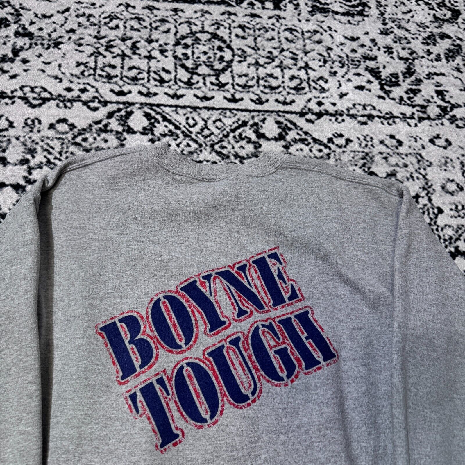 Vintage Vintage Gray Cotton Crewneck Size M Boyne Ramblers Y2K 90s Size US M / EU 48-50 / 2 - 4 Thumbnail