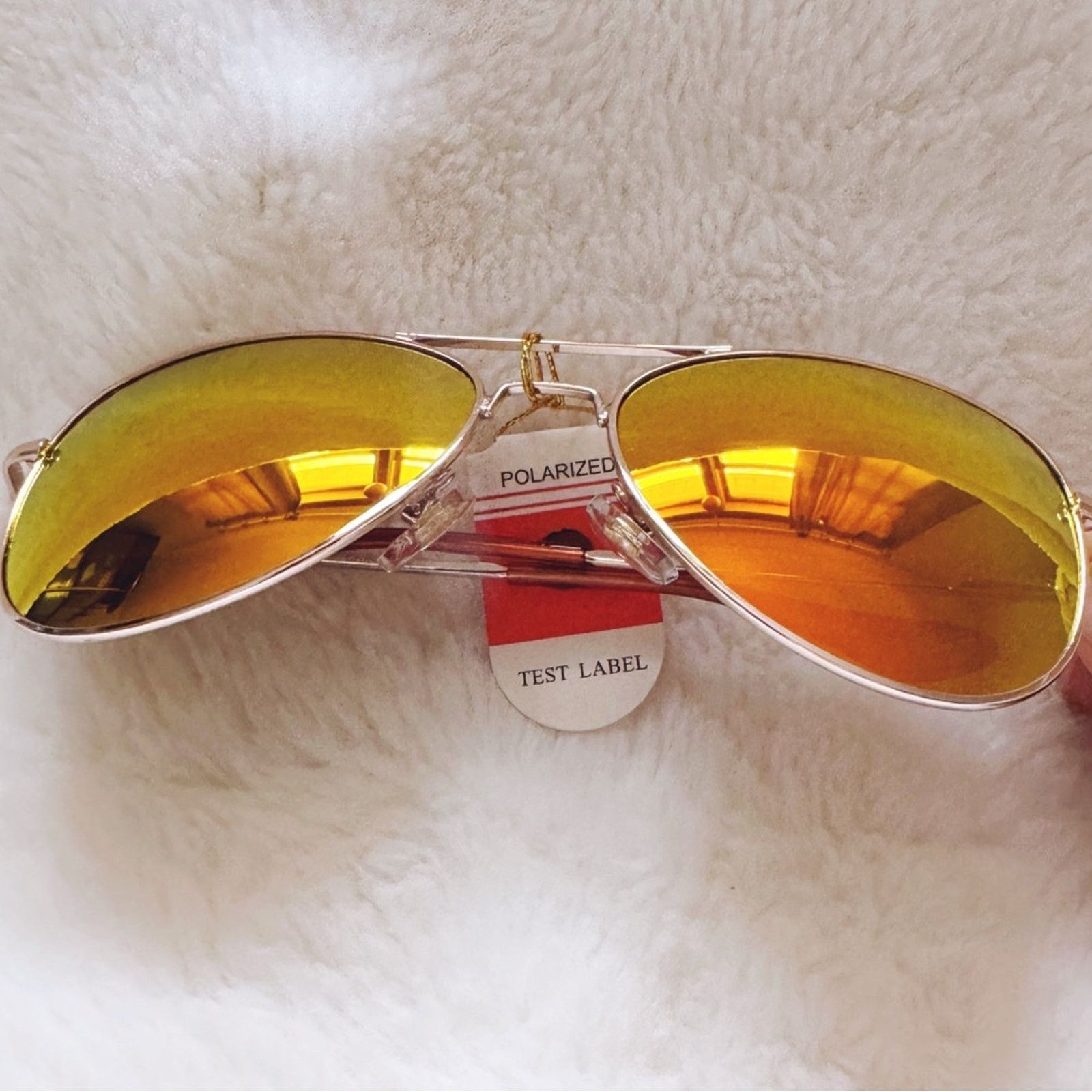 Other Zuri Orange Polarized Mirrored Sunglasses Size ONE SIZE - 3 Thumbnail