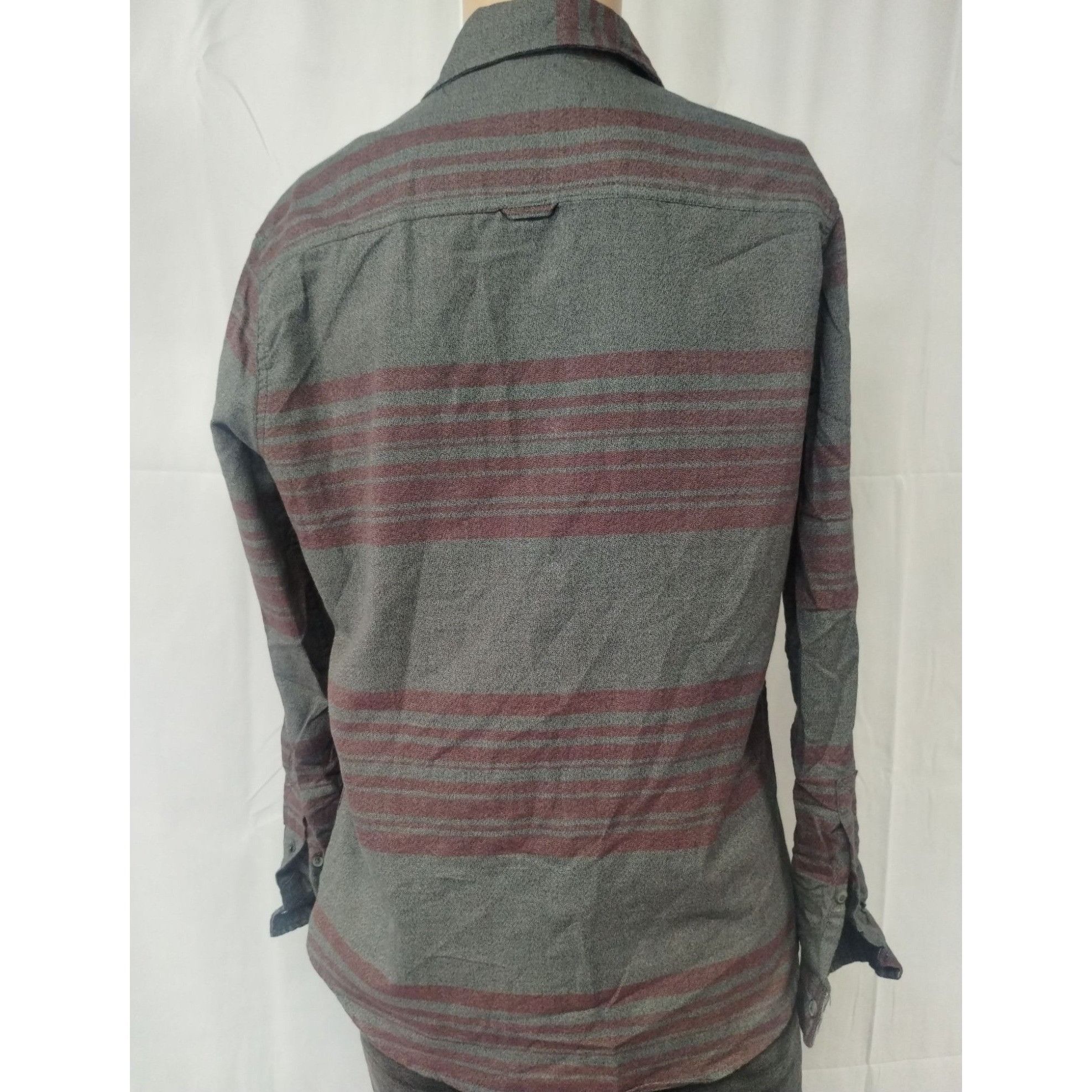Free Planet Free Planet Men's Grey Small Shirt/Button Up SzS SKU3863 Size US S / EU 44-46 / 1 - 2 Thumbnail