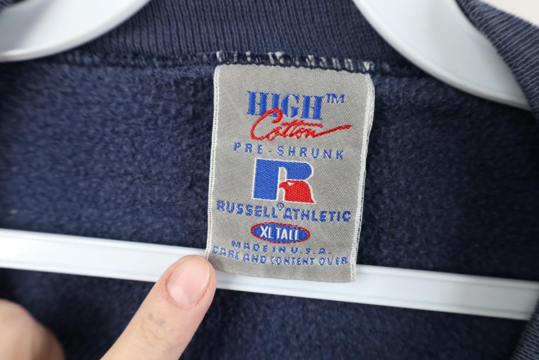 Russell Athletic Vintage 90s Russell Athletic Crewneck Sweatshirt USA Size US XL / EU 56 / 4 - 4 Thumbnail