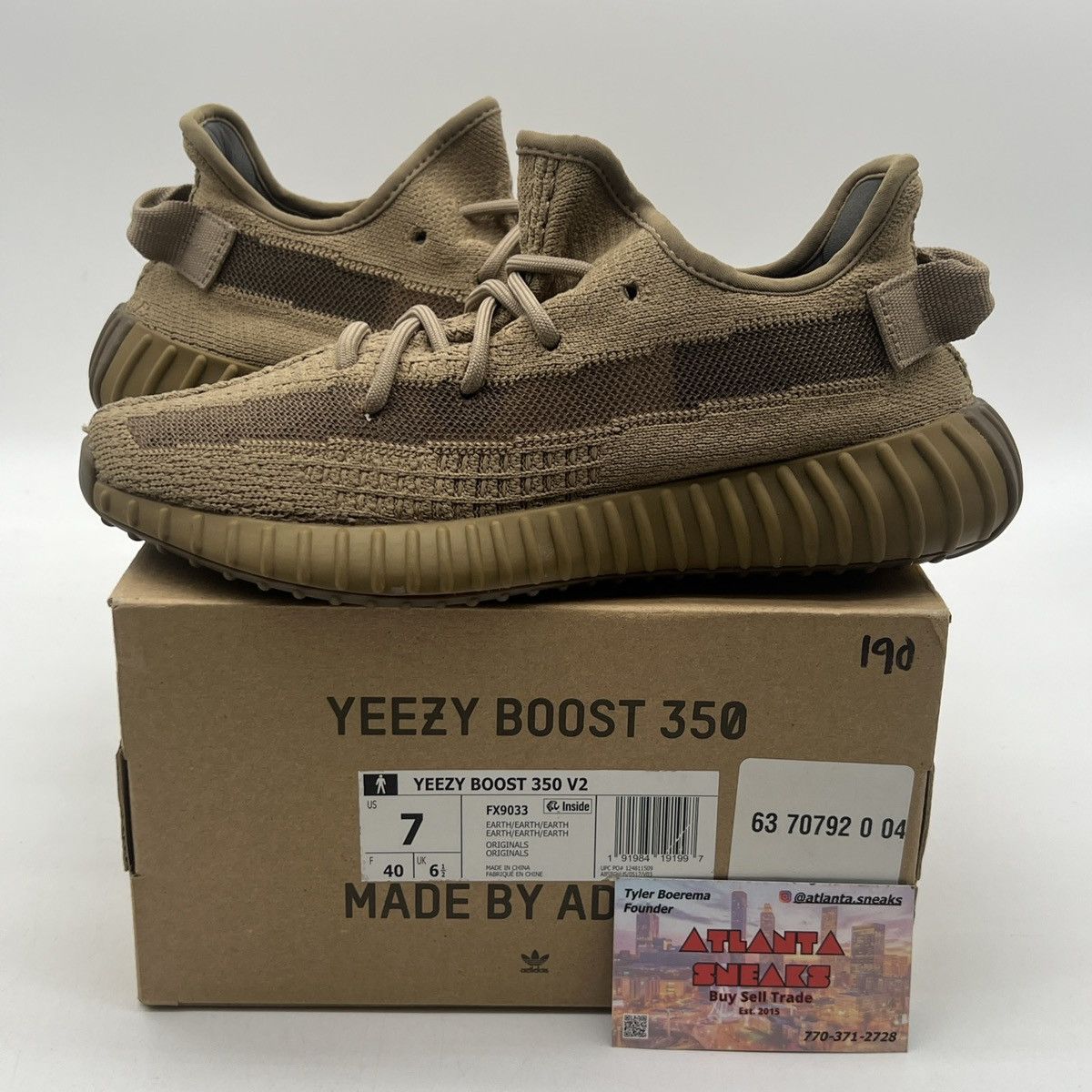 Adidas Yeezy boost 350 earth Size US 7 / EU 40 - 1 Thumbnail
