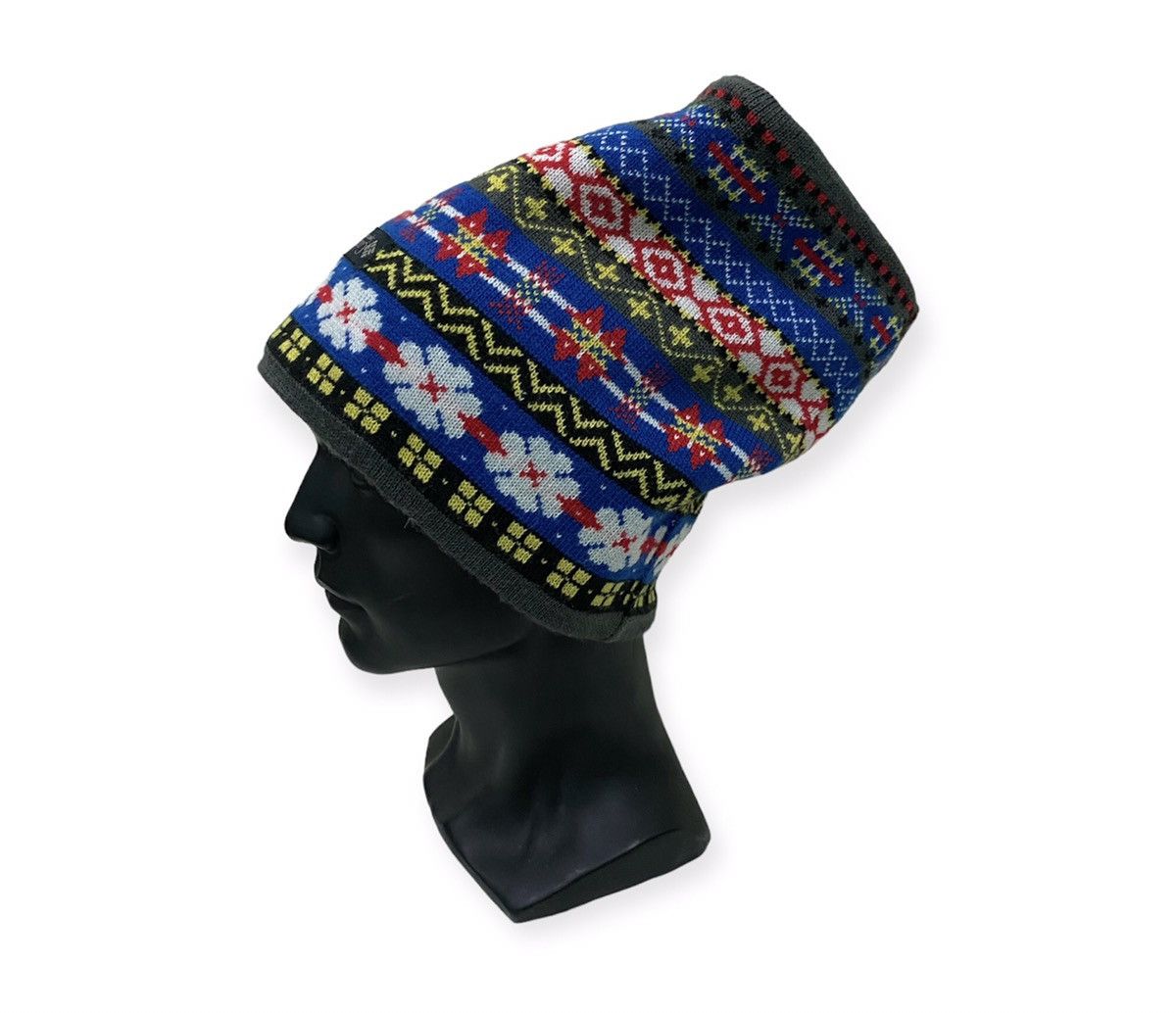 image of Columbia Neck Warmer/ Neck Gaiter Beanie Hat in Grey, Men's