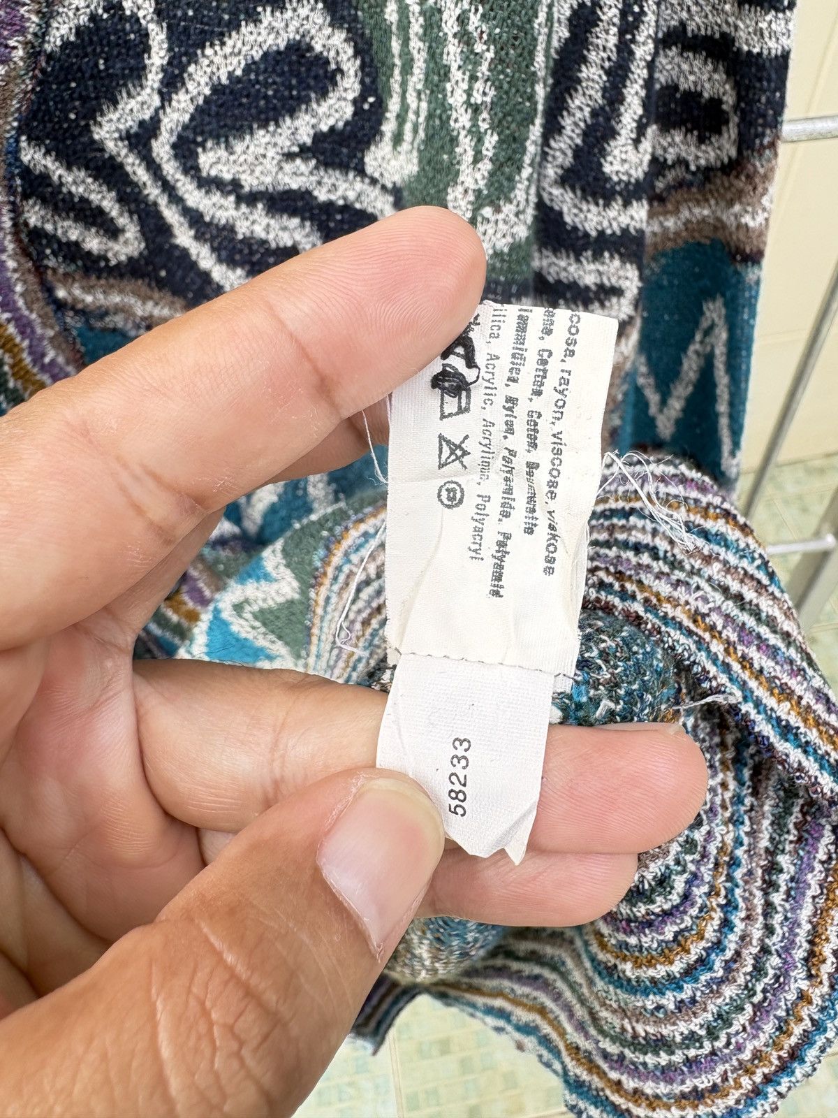 Missoni Missoni multicolor abstract knitted cardigan Size US M / EU 48-50 / 2 - 13 Thumbnail