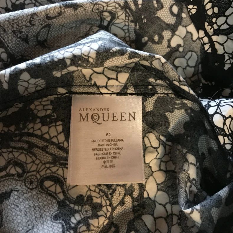 Alexander McQueen Alexander McQUEEN Skull shirt Size US L / EU 52-54 / 3 - 6 Thumbnail