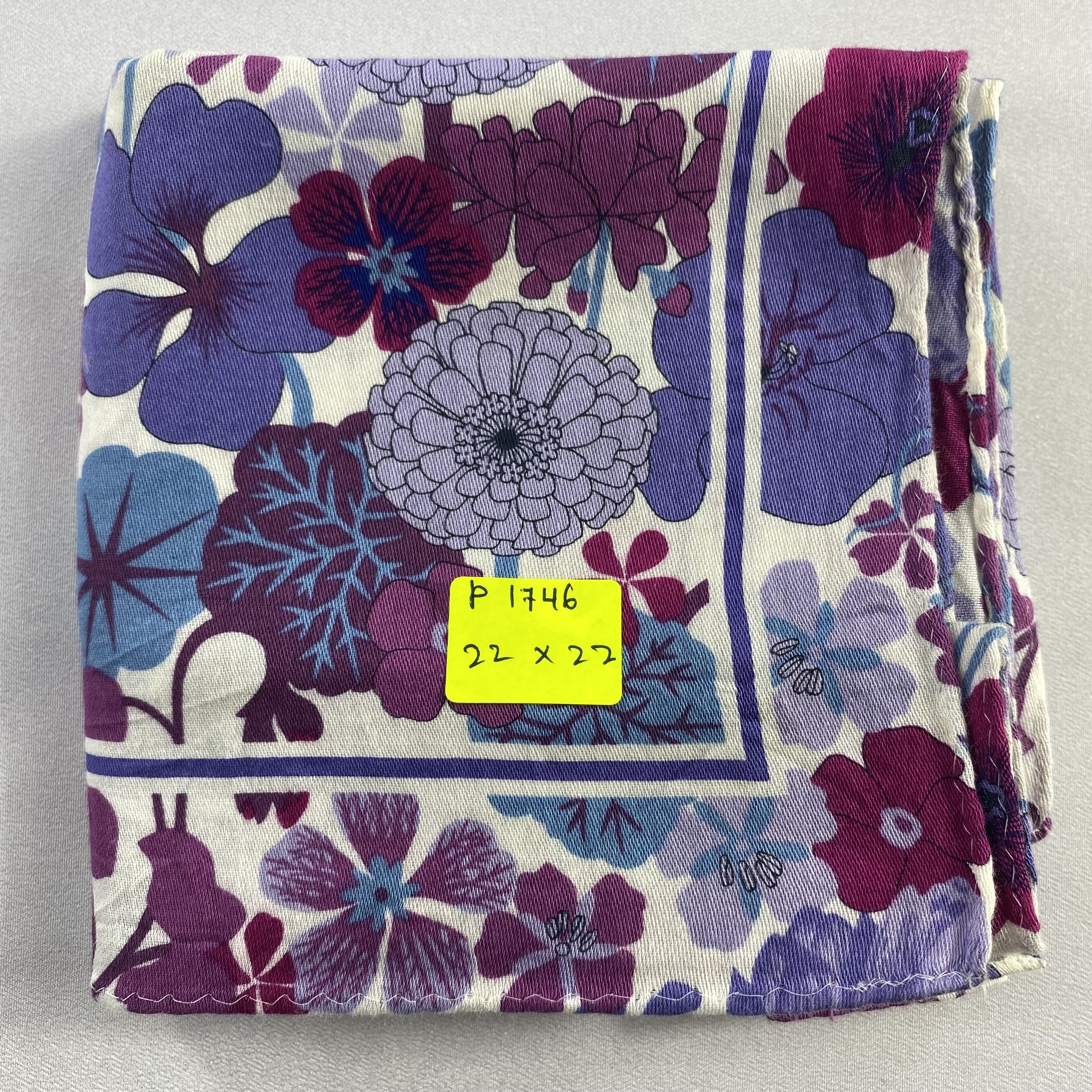 Liberty × Vintage Intermode Liberty Neckerchief / Bandana / Handkerchief-P1746 Size ONE SIZE - 7 Thumbnail