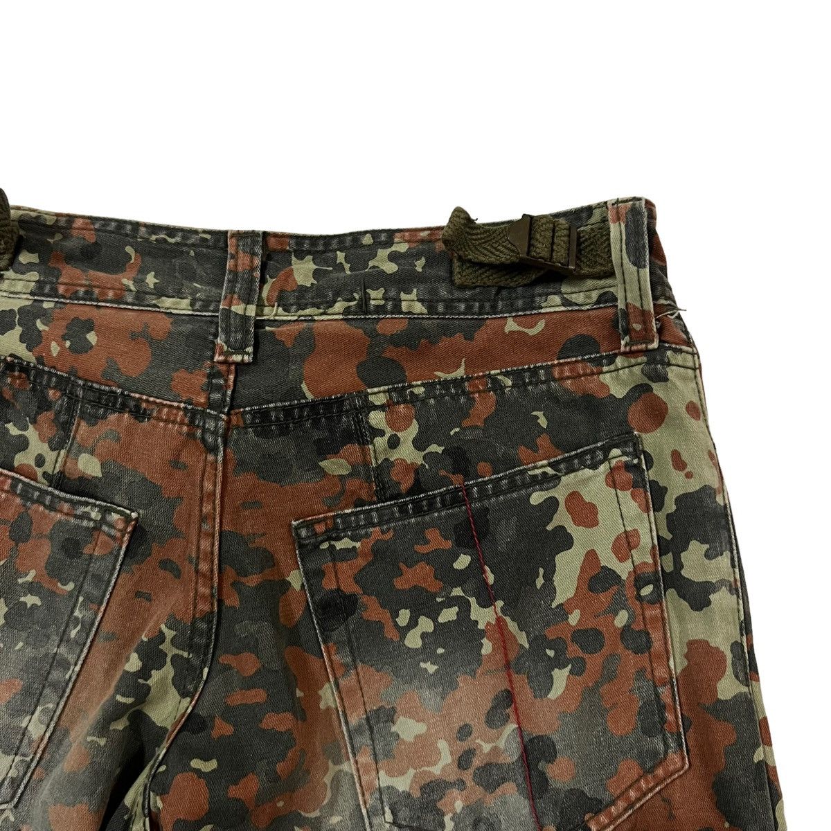 Le Grande Bleu (L.G.B.) 🔥Camouflage Military Design Cargo Parachute Raiders Pants Size US 30 / EU 46 - 10 Thumbnail