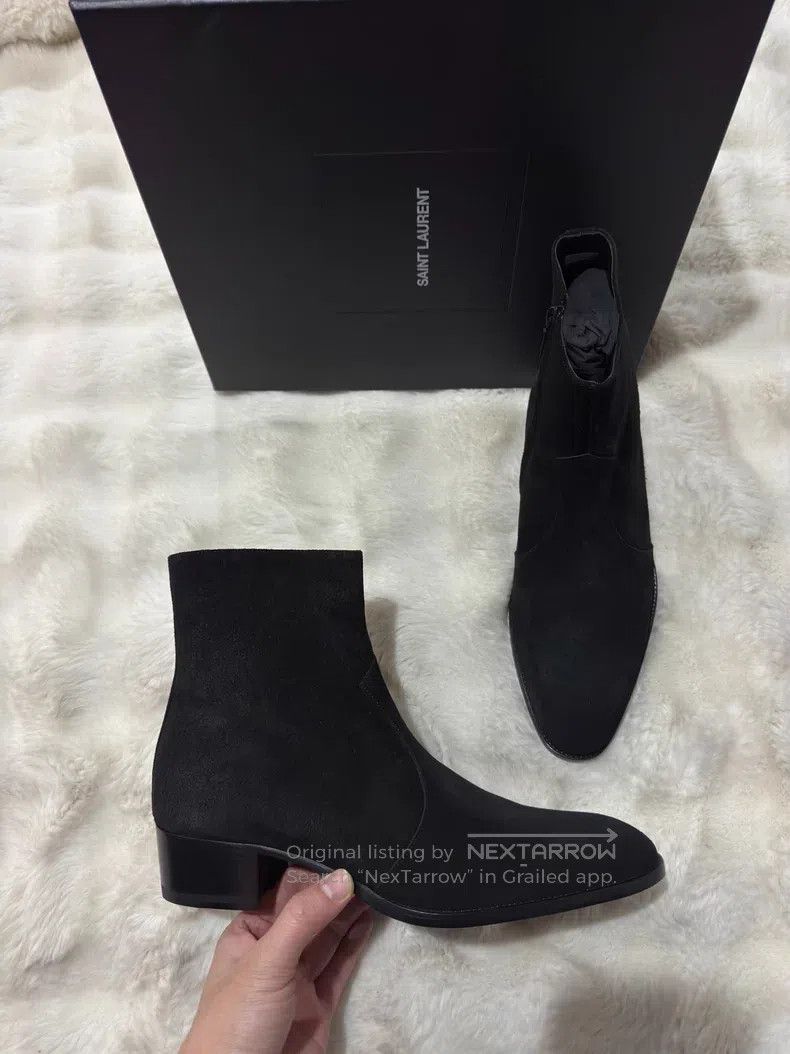 Saint Laurent Paris Saint Laurent Paris Suede Men's Boots Size US 10 / EU 43 - 3 Thumbnail