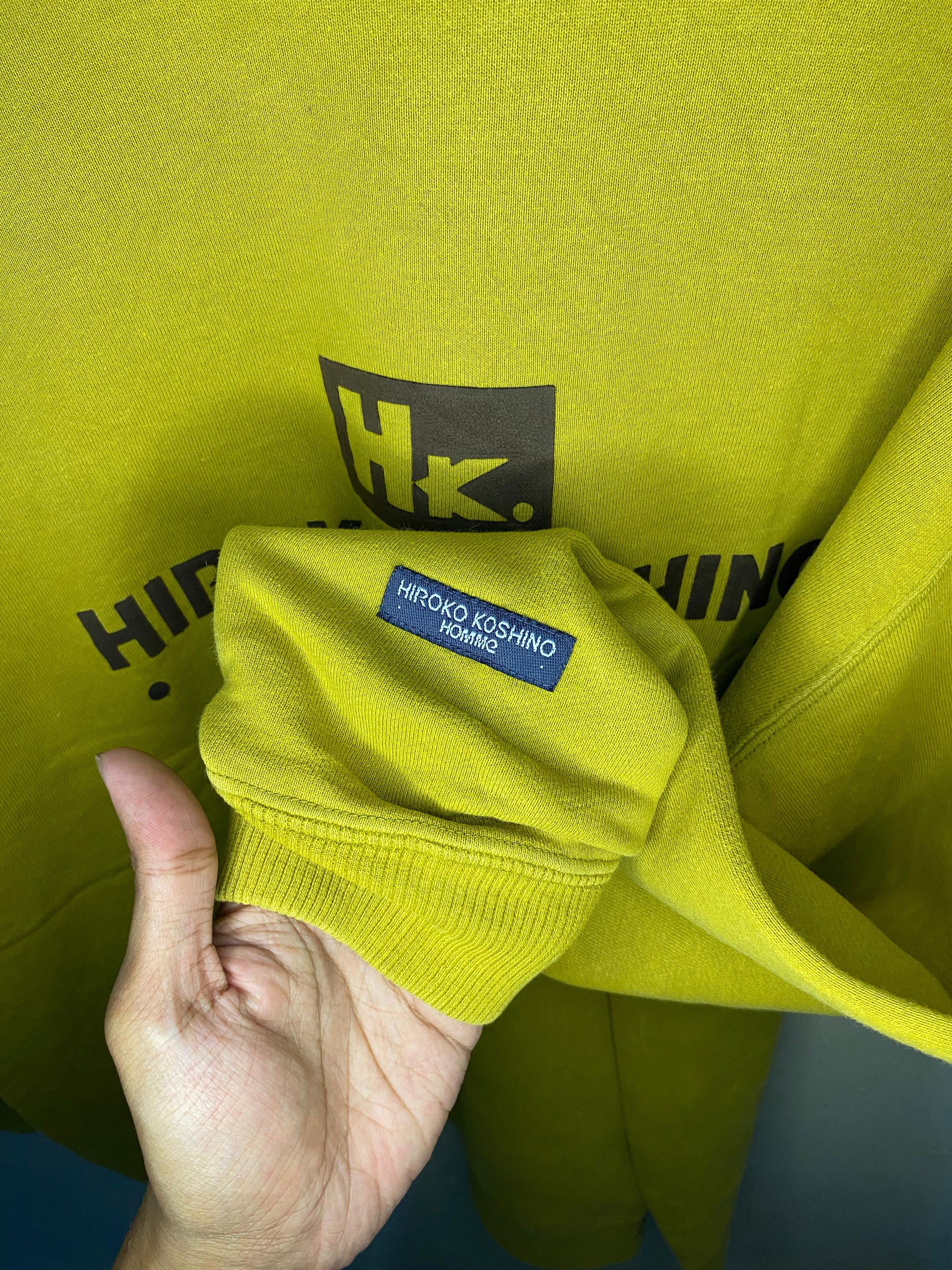 Hiroko Koshino Homme Hiroko Koshino Homme Sweatshirt Mustard Color Size US L / EU 52-54 / 3 - 5 Thumbnail