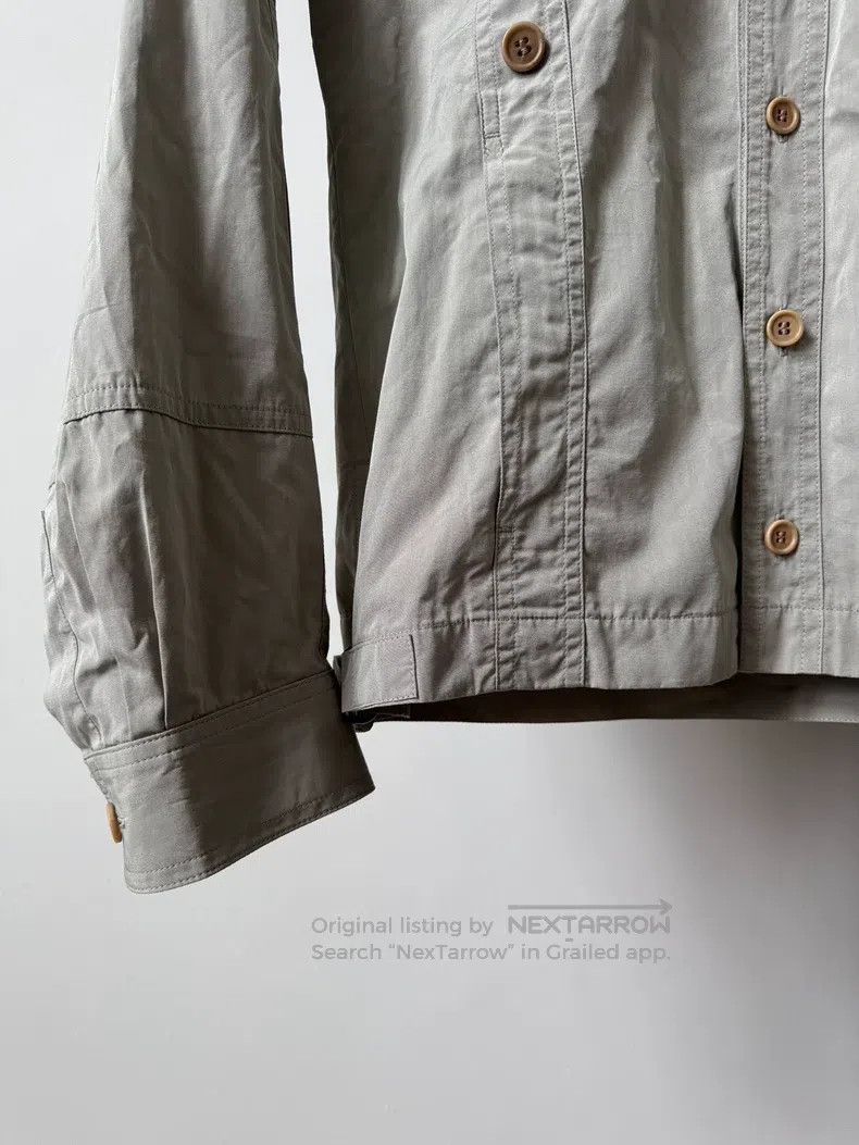 Dries Van Noten Dries Van Noten Grey military-style shirt jacket Size US S / EU 44-46 / 1 - 2 Thumbnail