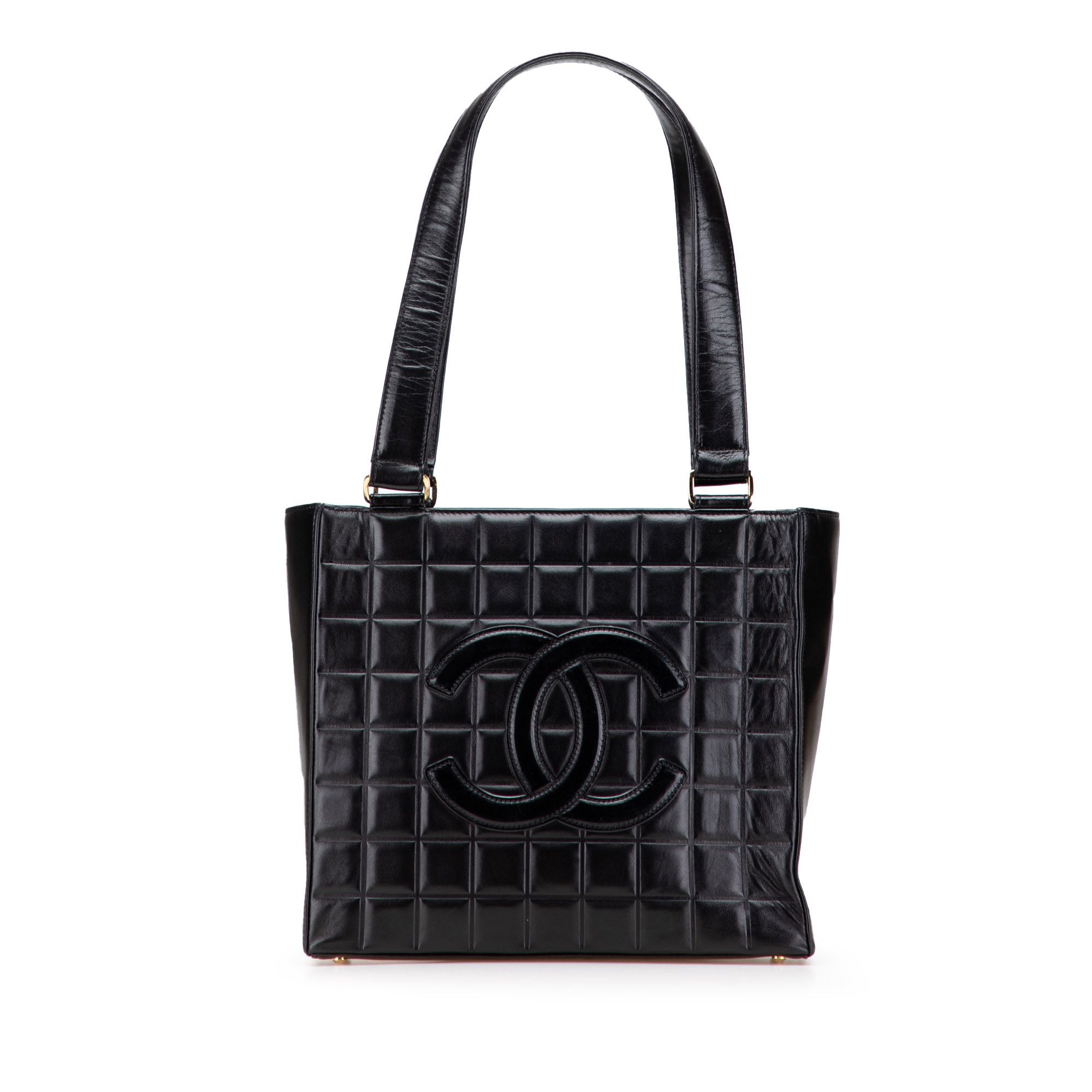 Chanel Chanel CC Choco Bar Lambskin Tote Size ONE SIZE - 1 Thumbnail