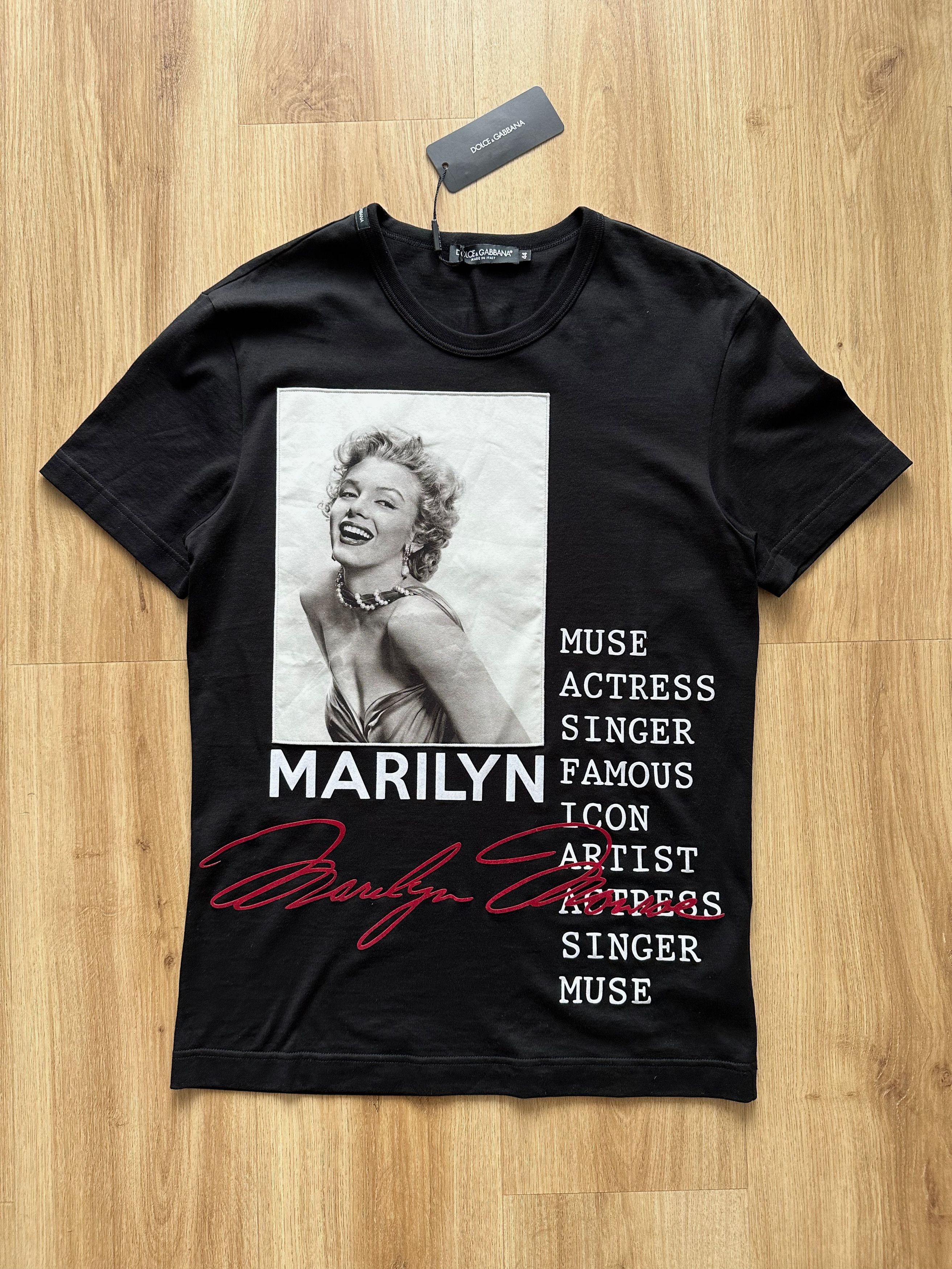 Dolce & Gabbana Dolce & Gabbana Marylin Monroe t shirt t | Grailed