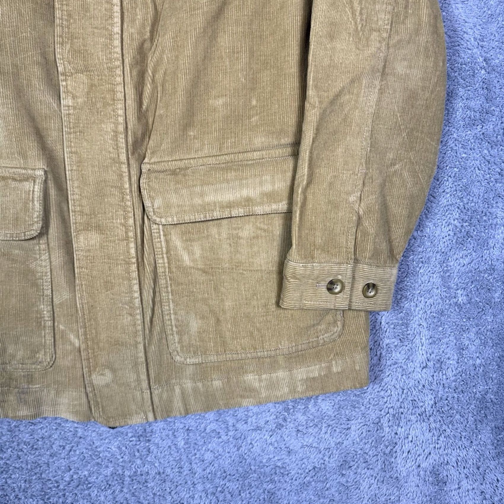 Ralph Lauren Ralph Lauren Chaps Jacket Men M Corduroy Leather Flannel Chore Field Barn Crest Size US M / EU 48-50 / 2 - 3 Thumbnail