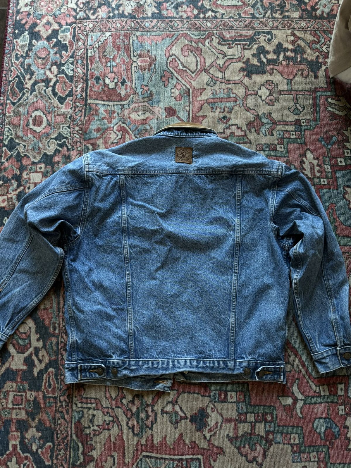 Marlboro × Vintage Marlboro denim jacket vintage USA western style Size US L / EU 52-54 / 3 - 3 Thumbnail