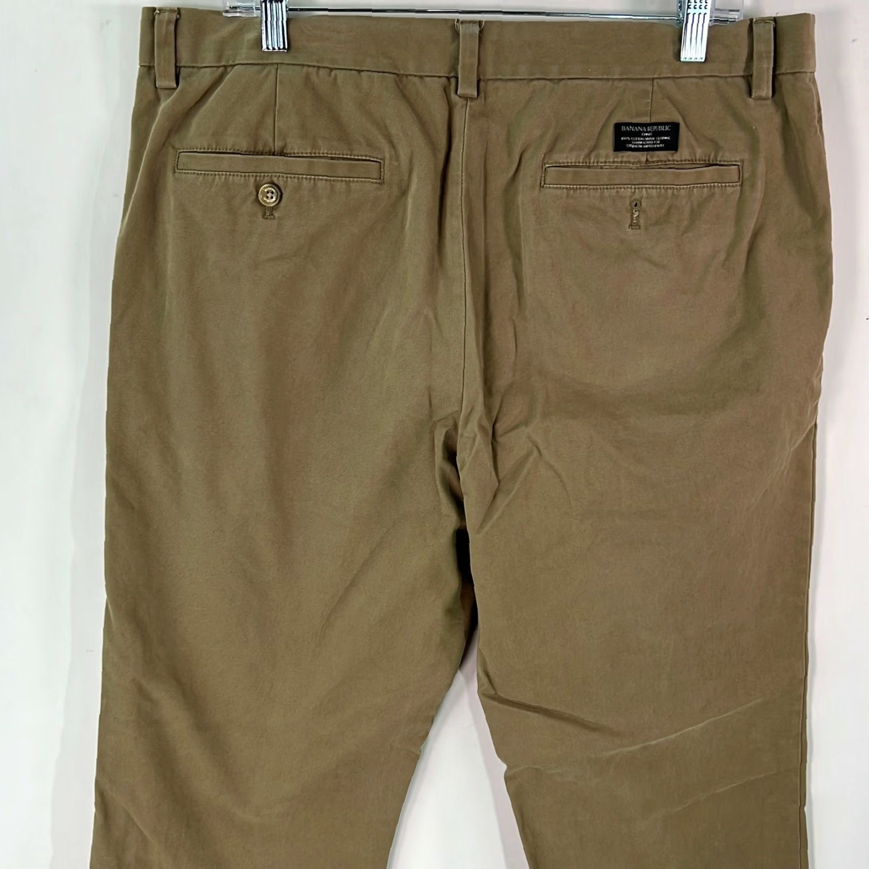 Banana Republic Banana Republic Tan Chino Pants Mens Regular Fit Straight Leg Size 36X30 Size US 36 / EU 52 - 5 Thumbnail