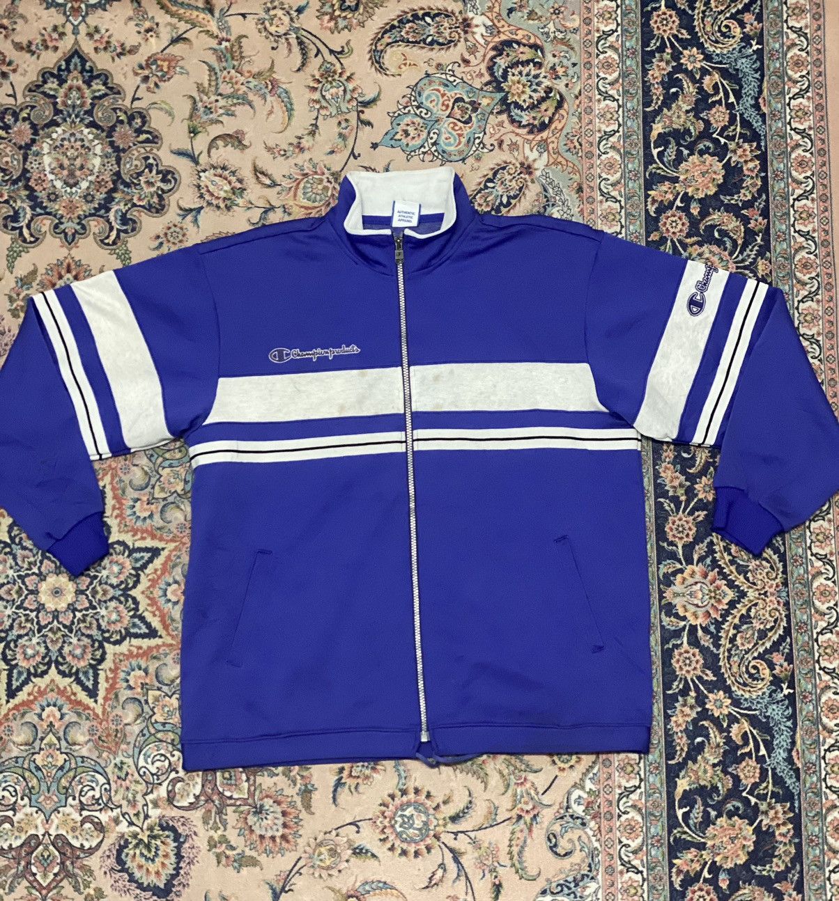 Champion × Japanese Brand Champion zipper stripe 🚀 Size US L / EU 52-54 / 3 - 1 Thumbnail