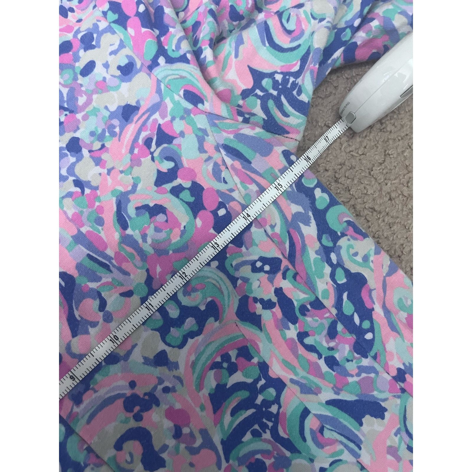 Lilly Pulitzer Women's Lilly Pulitzer Celia Terry Cloth Mini Dress L Size L / US 10 / IT 46 - 3 Thumbnail