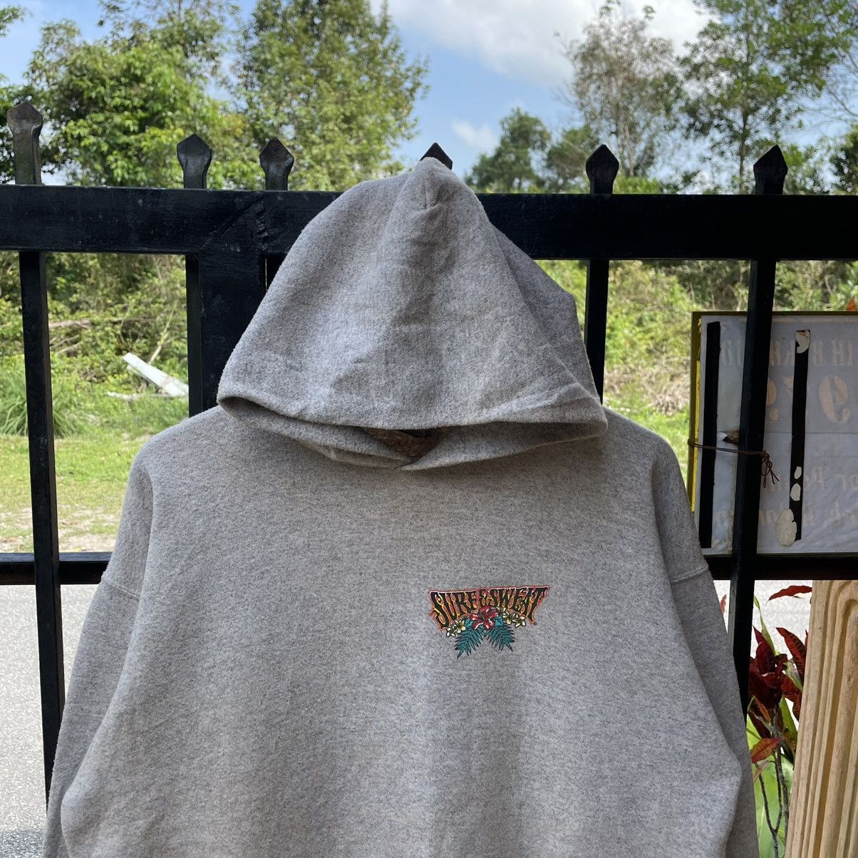 Vintage 🔥Vintage 1994 Surf And Sweat Big Wave Groovy Pullover Hoodie Size US M / EU 48-50 / 2 - 6 Thumbnail