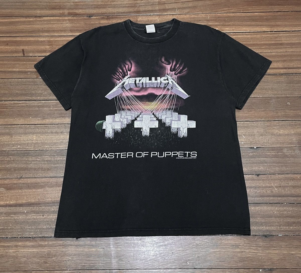 Band Tees × Metallica × Vintage Rare Vintage Band Metallica Master Of Puppets T-shirt 1994s Size US L / EU 52-54 / 3 - 1 Thumbnail