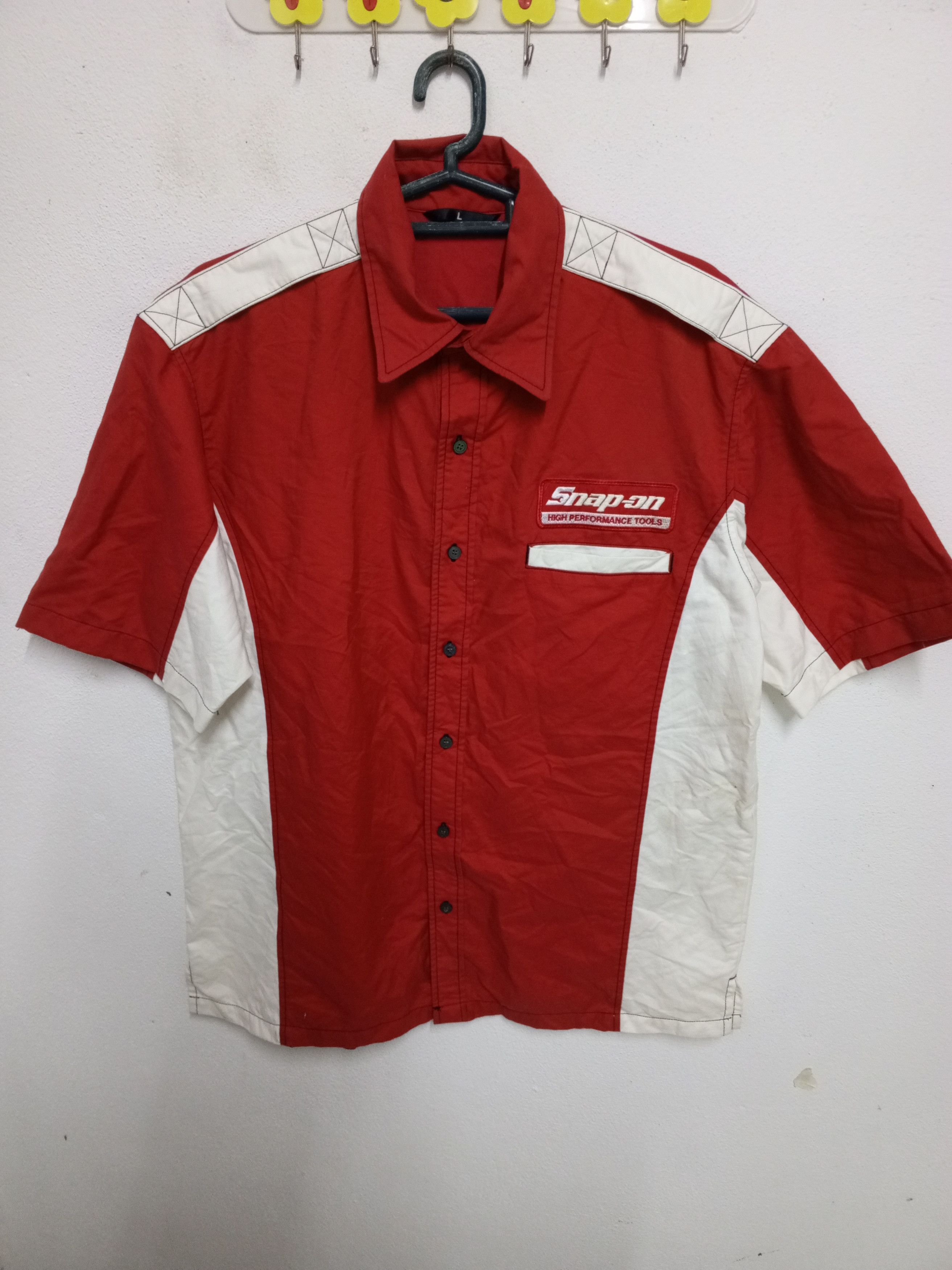 Japanese Brand × NASCAR SNAP ON RACING UNIFORM Size US XL / EU 56 / 4 - 2 Thumbnail