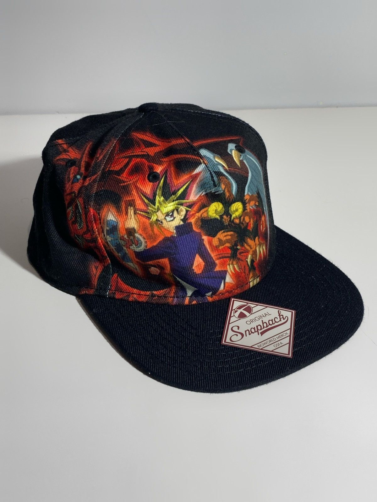 RARE Yu Gi Oh Kazuki Takahashi Snapback Hat Anima