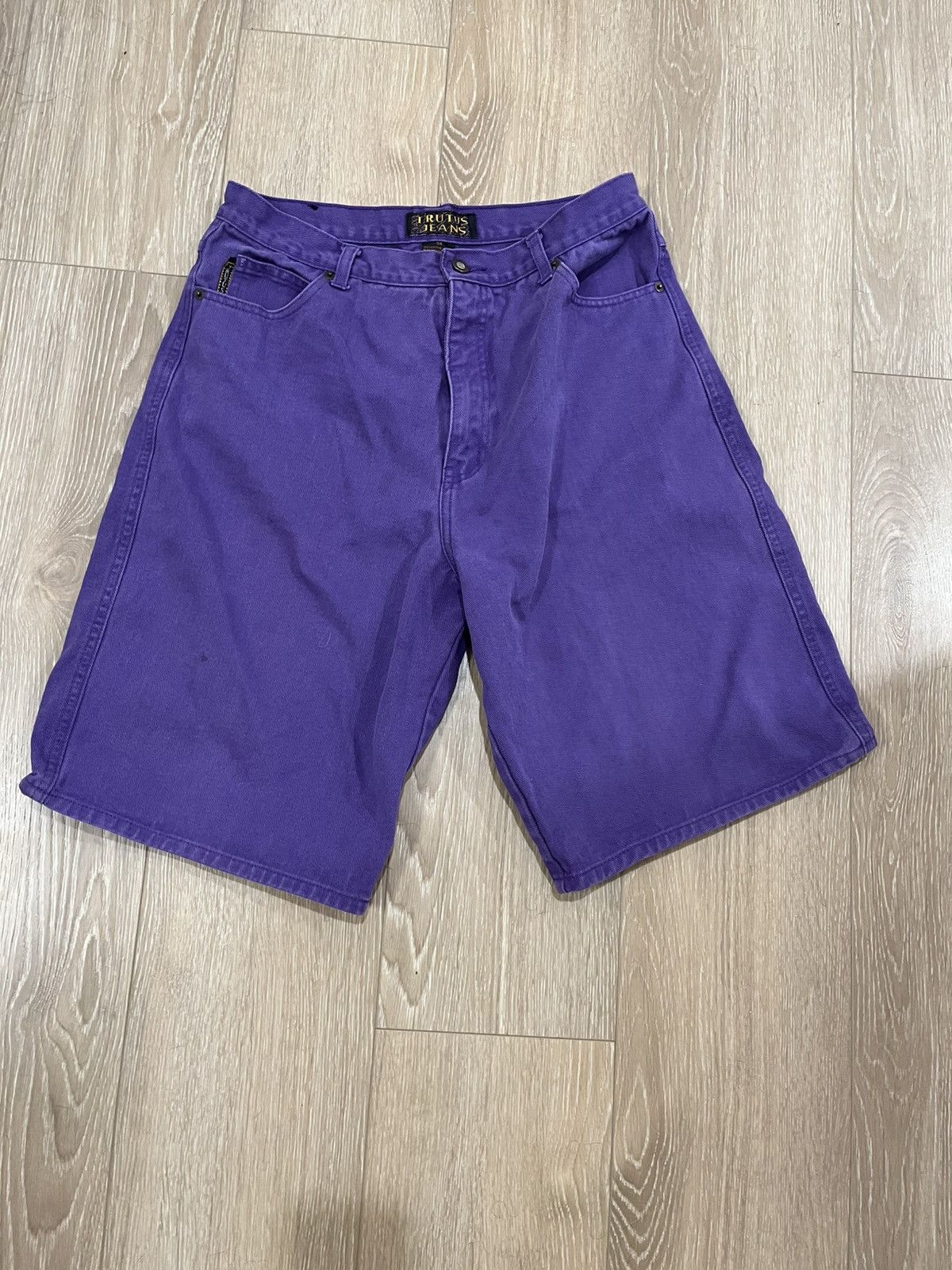 Vintage Trutus Purple Jean Shorts