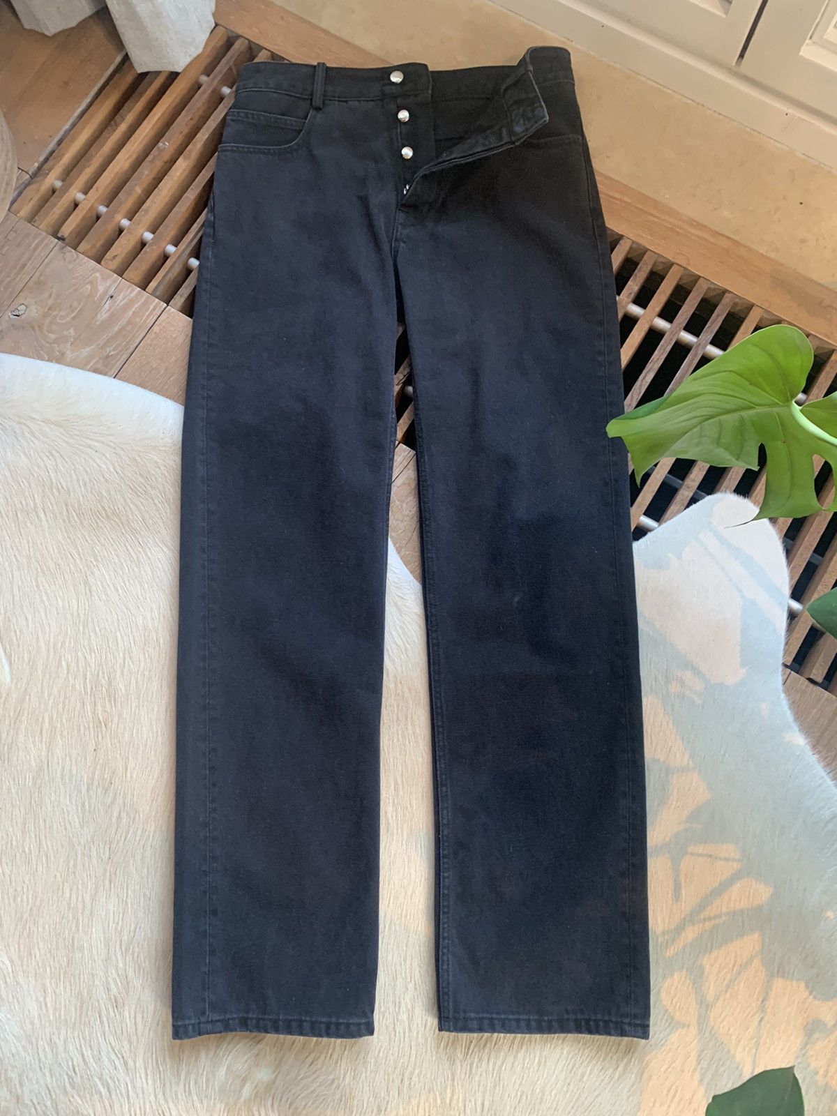 Ann Demeulemeester Ann Demeulemeester Leopold denim tag size 34 fits 32 Size US 32 / EU 48 - 1 Thumbnail