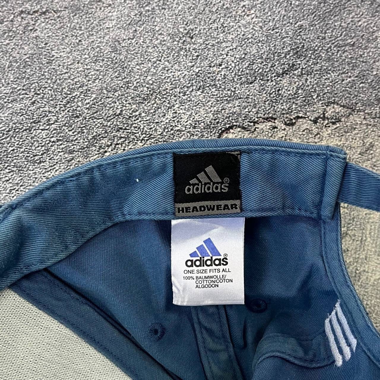 Adidas VTG Adidas Three Stripes Retro Vintage Blue Navy Men’s Size ONE SIZE - 6 Thumbnail