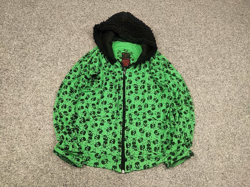 If Six Was Nine Vintage Punk Org If Six Was Nine Style Skeleton Zip Hoodie Size M / US 6-8 / IT 42-44 - 2 Thumbnail