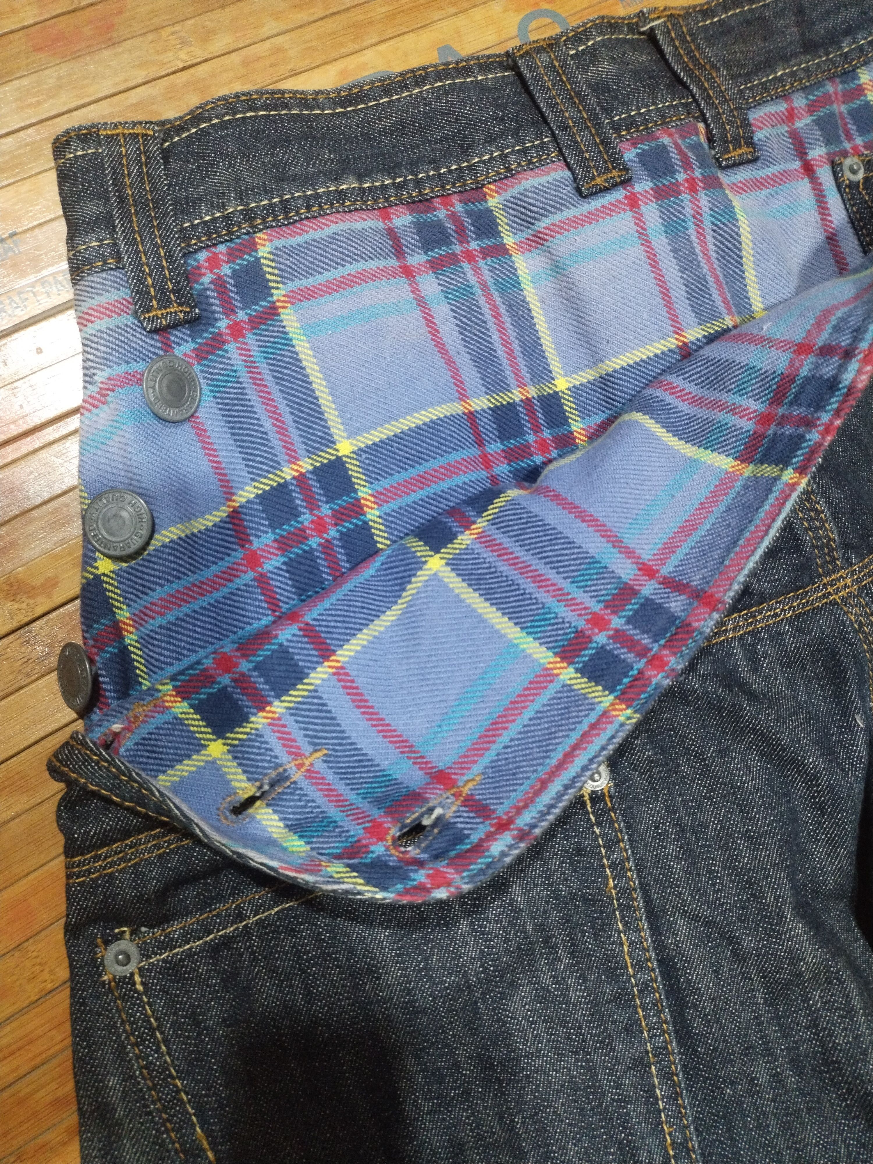 Vintage Vintage Jeans Dominate Handcrafted Sz 30" Size US 30 / EU 46 - 12 Thumbnail