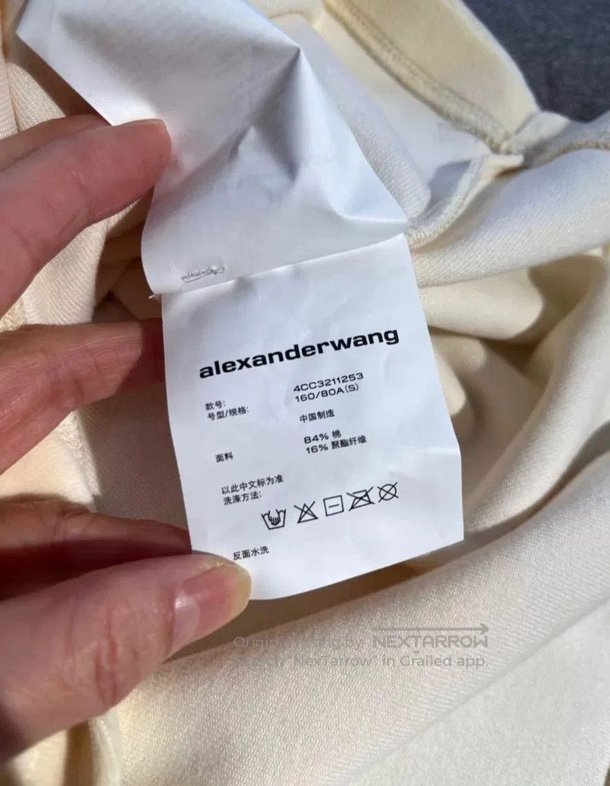 Alexander Wang Alexander Wang Women's Short Sleeve Top. Size XS / US 0-2 / IT 36-38 - 7 Thumbnail