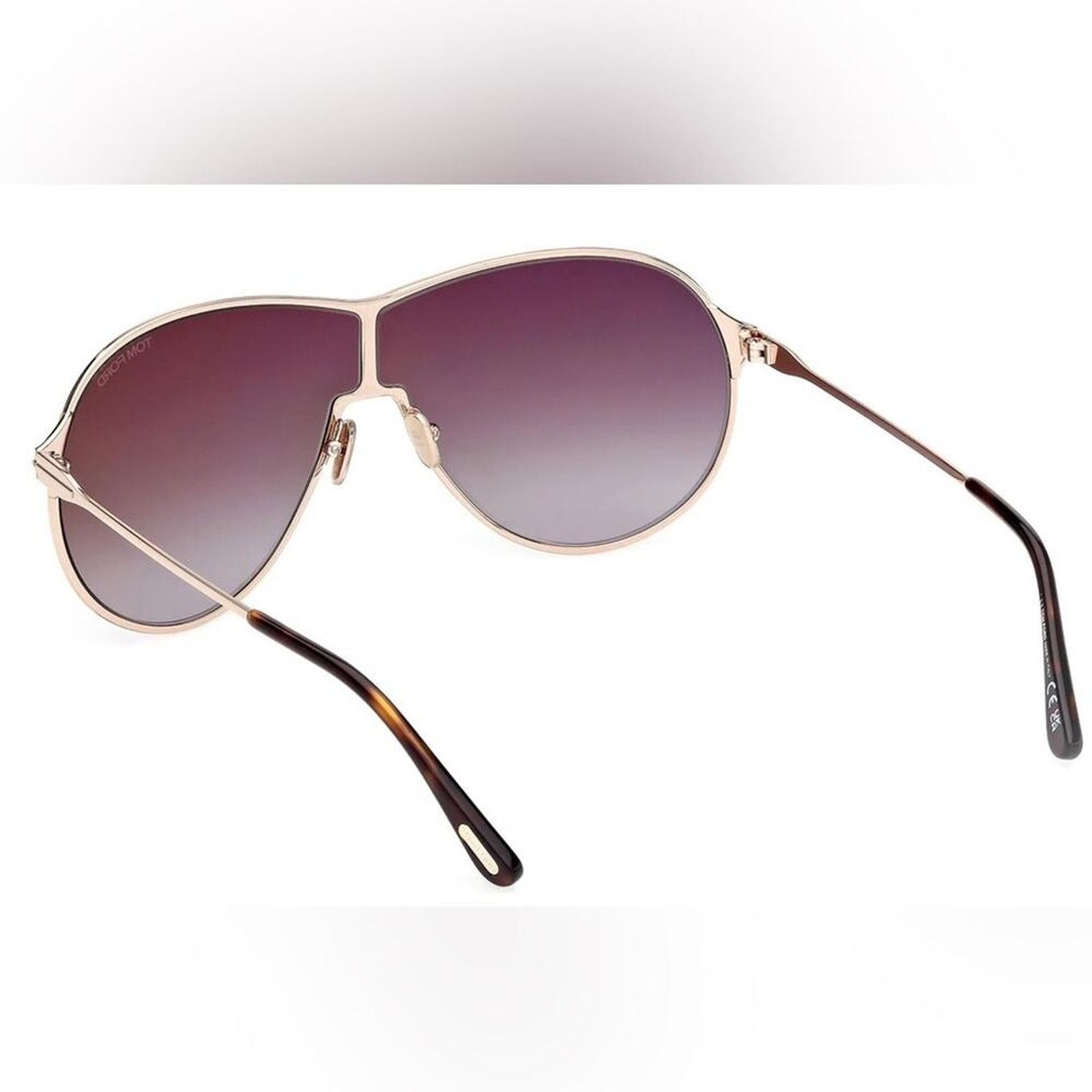 Tom Ford NEW!!! Tom Ford Gaia TF1174 28K Sunglasses, Authentic Size ONE SIZE - 8 Thumbnail