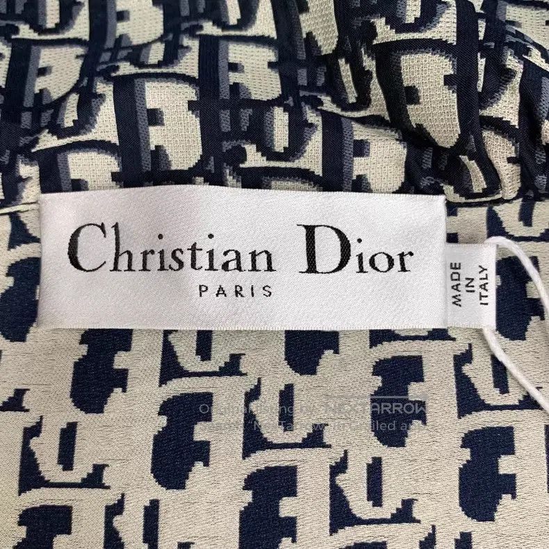 Dior Dior 23 styles of Oblique dark blue logo old flower full p Size XS / US 0-2 / IT 36-38 - 5 Thumbnail