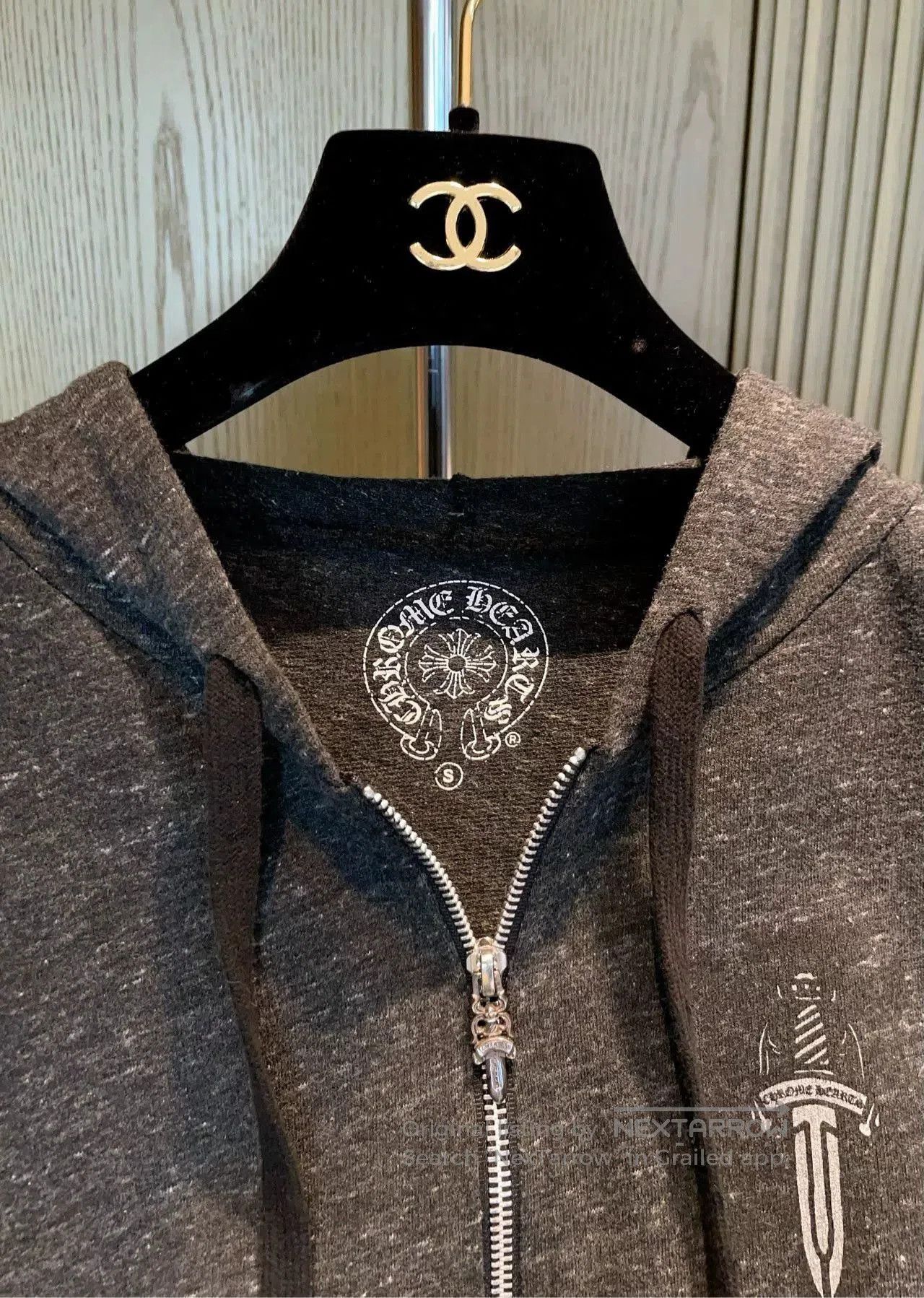 Chrome Hearts Chrome Hearts Silver Zip Hoodie. Size US S / EU 44-46 / 1 - 6 Thumbnail