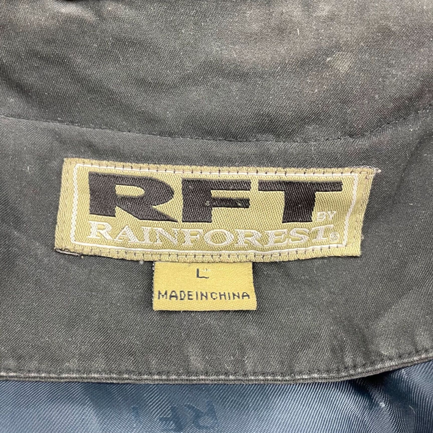 Vintage RFT Rainforest Men's 3-in-1 Parka Jacket Black Large 3-in-1 Hooded Removable Lining Down Insulation Full Zip Jacket Mens Size US L / EU 52-54 / 3 - 4 Thumbnail