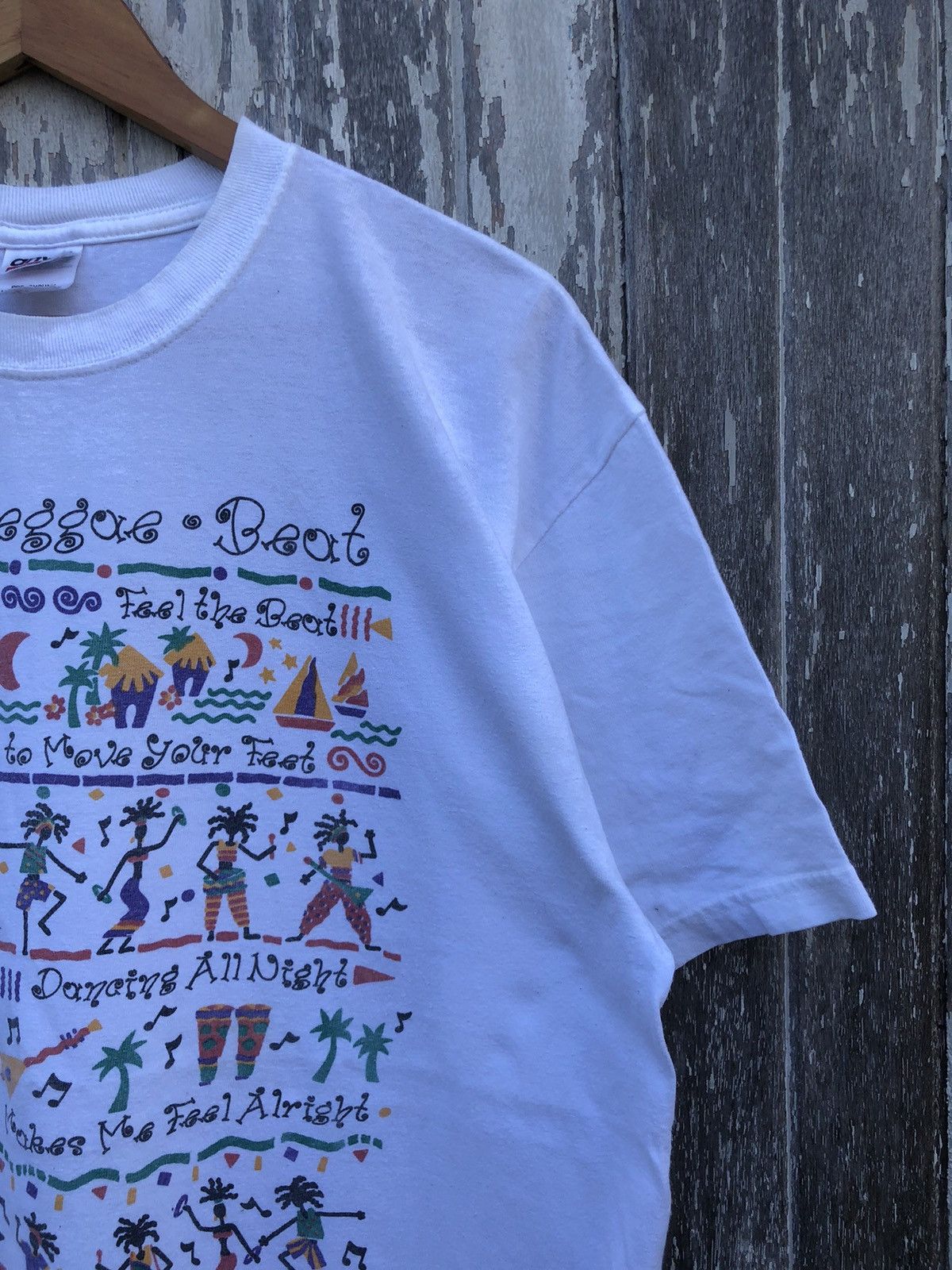 Bob Marley × Vintage Vintage Y2K Rasta Reggae Bob Marley Art Tshirts Size US L / EU 52-54 / 3 - 3 Thumbnail