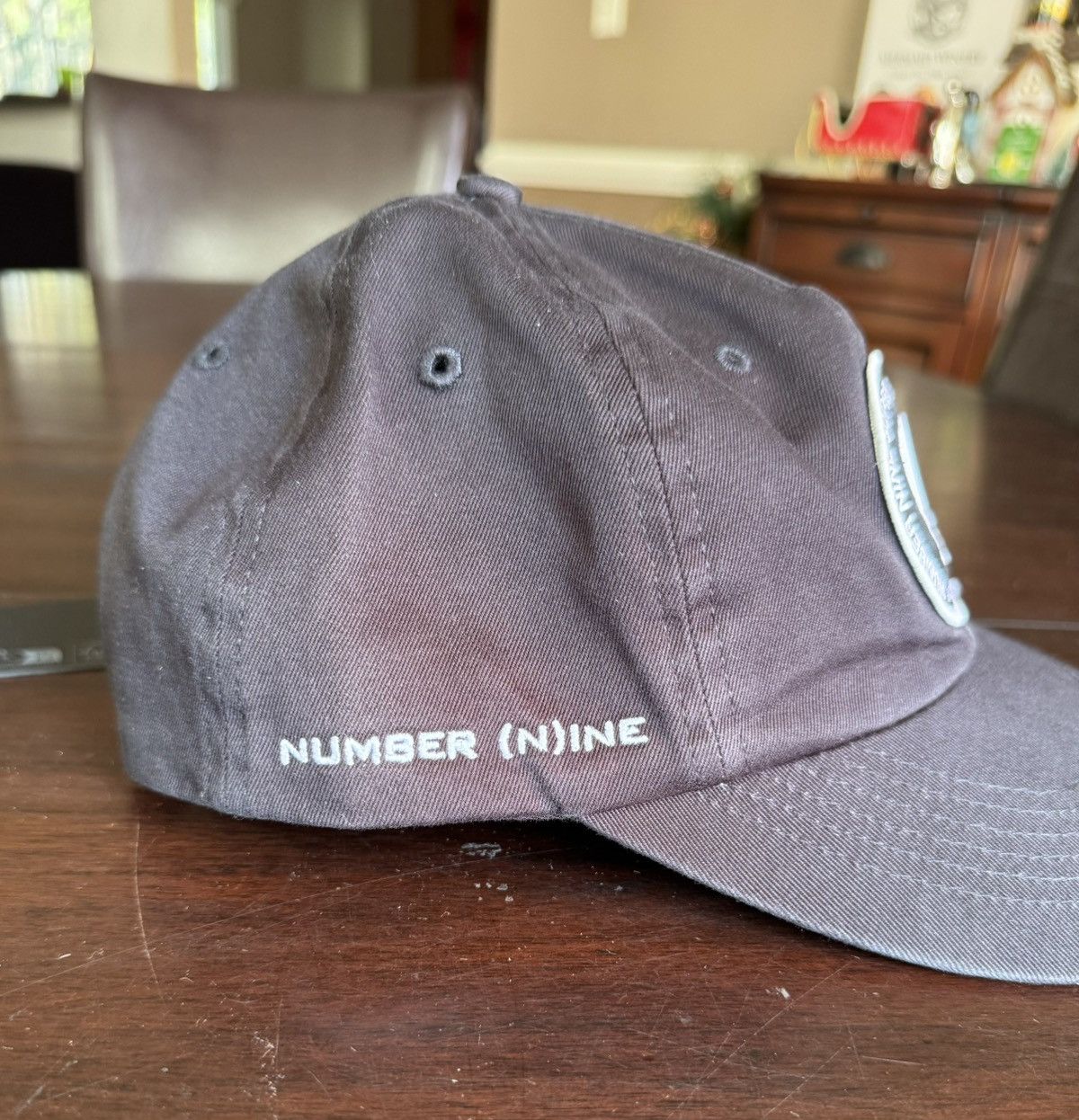 Number (N)ine × Supreme Supreme Number (N)ine 6-panel Cap Hat Black Size ONE SIZE - 3 Thumbnail