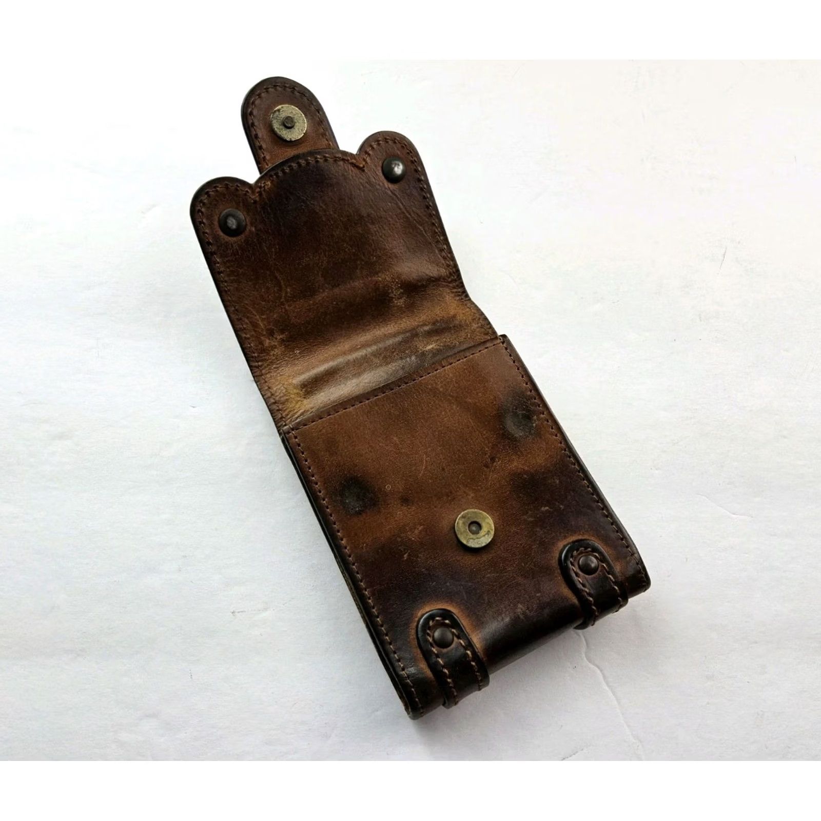 Vintage Chloé Leather Clutch Pouch Women Brown 5x3.5 Accessory Case Cigarette Cell Phone Card Holder Size ONE SIZE - 4 Thumbnail