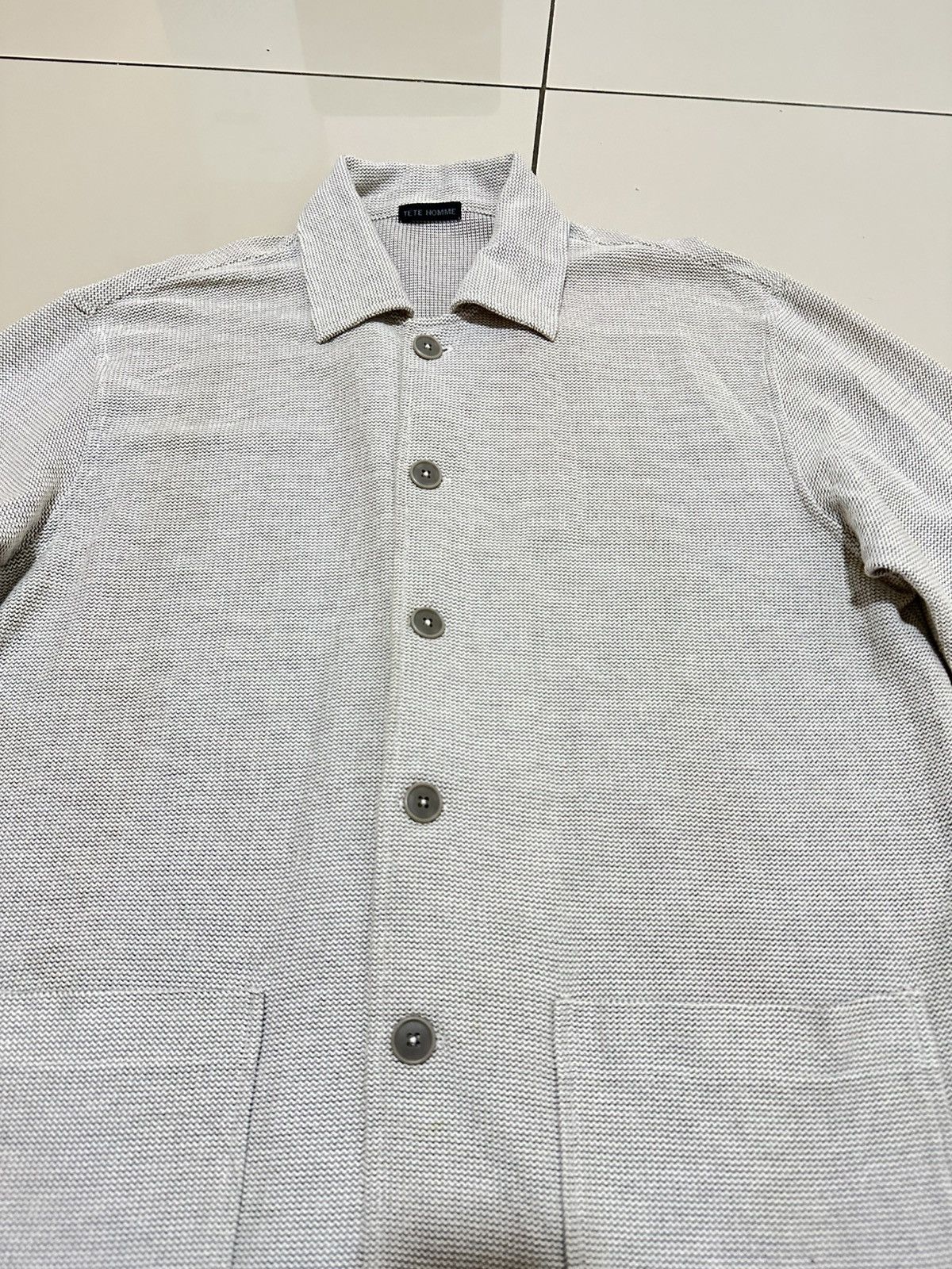 Tete Homme Tete Homme Katoh Kazutaka Button Up Jacket Shirt Design Size US L / EU 52-54 / 3 - 5 Thumbnail