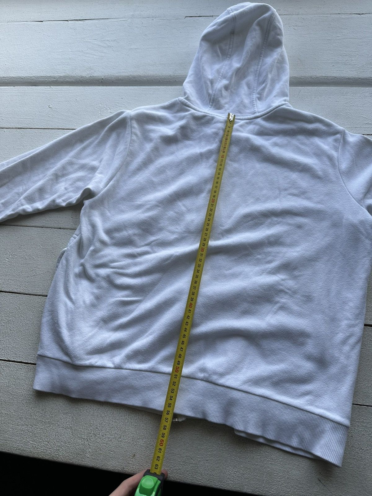 Nike × Vintage 🚨Nike Y2K White BOXY Hoodie RARE Vintage Skategang Drill Size US S / EU 44-46 / 1 - 7 Thumbnail
